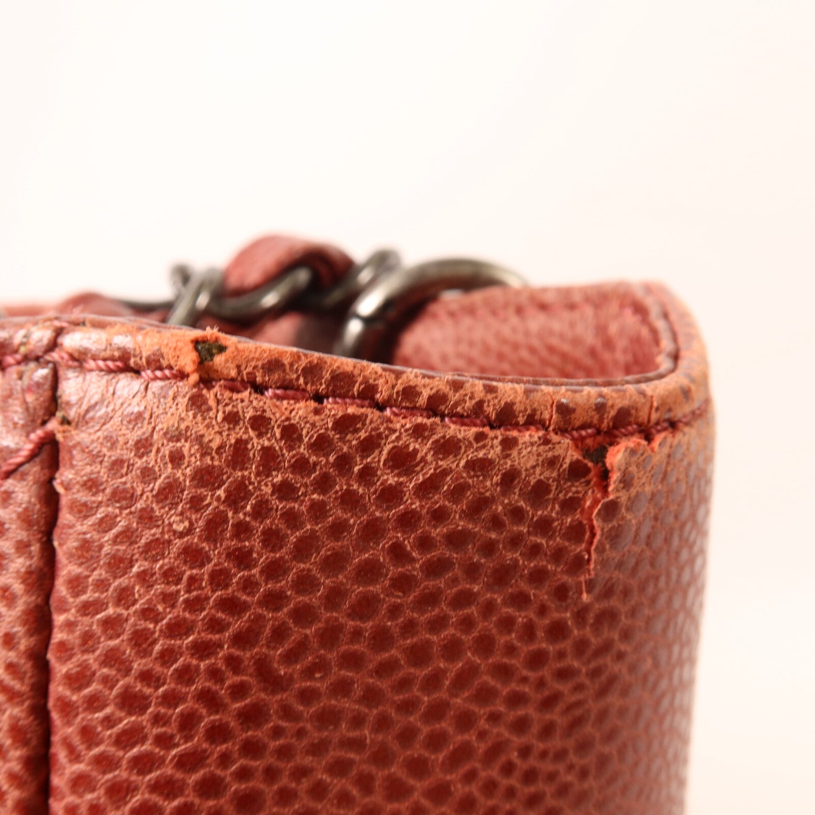 CHANEL 牛皮皮革PST Petite Shopping Tote Bag鏈帶肩背袋