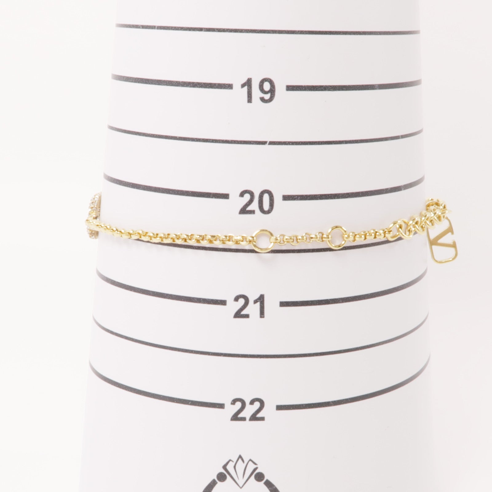 Valentino 金屬Bracelet手鏈金色