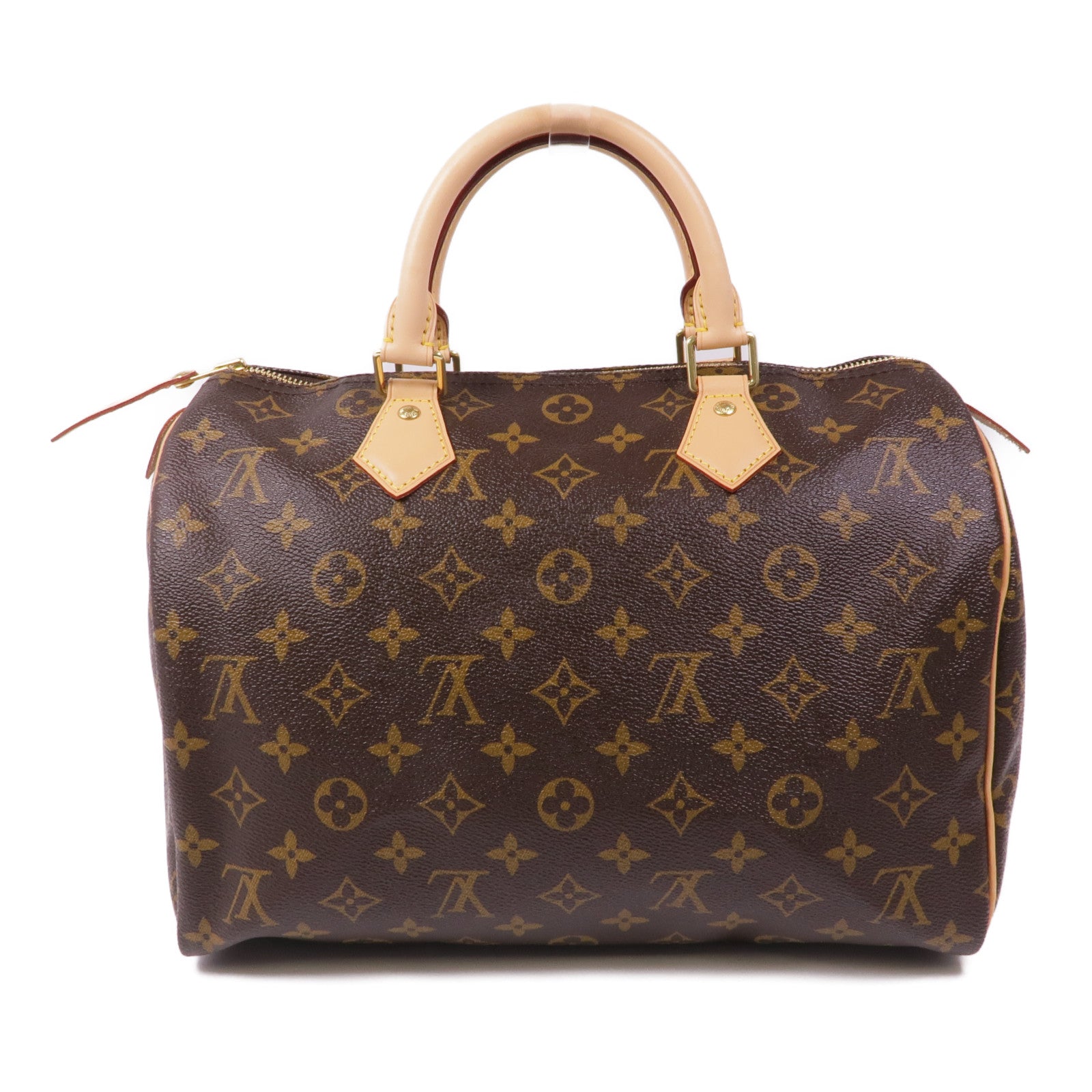 LOUIS VUITTON Monogram Speedy 30金扣手挽袋