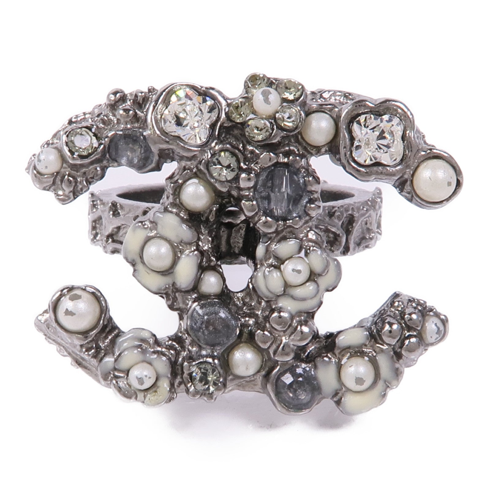 CHANEL 金屬Ring戒指US#7