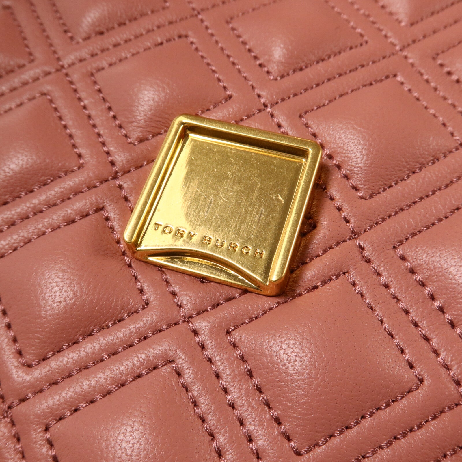 Tory Burch 牛皮皮革Fleming Convertible鏈帶肩背袋