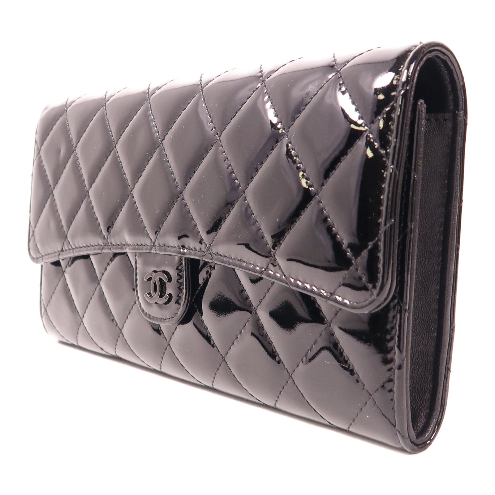 CHANEL 漆皮皮革Clutch手拿包