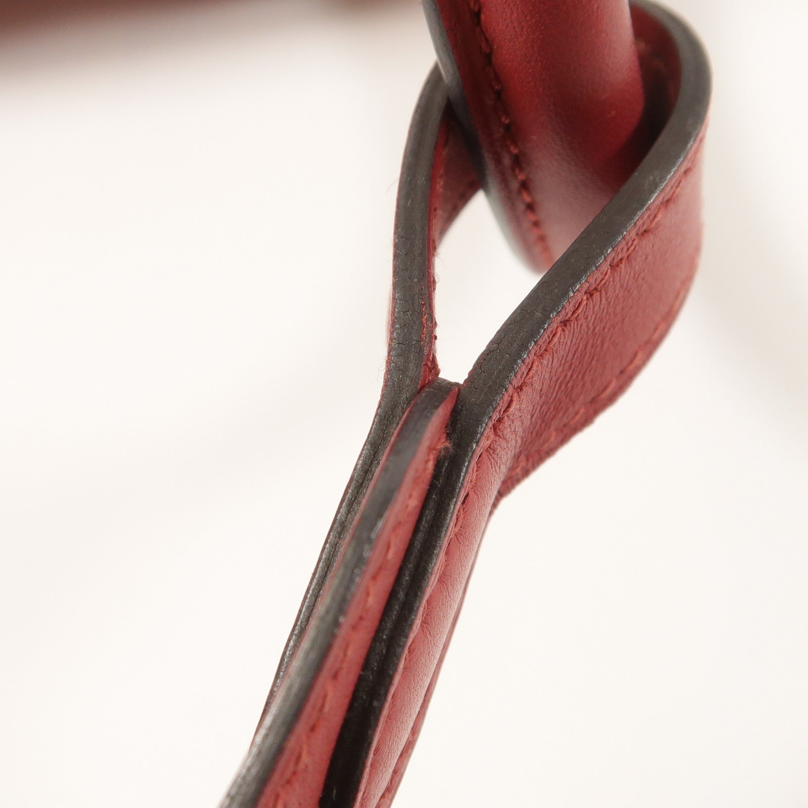 HERMES 皮革Lindy 30手挽肩背兩用袋Rouge Grenat