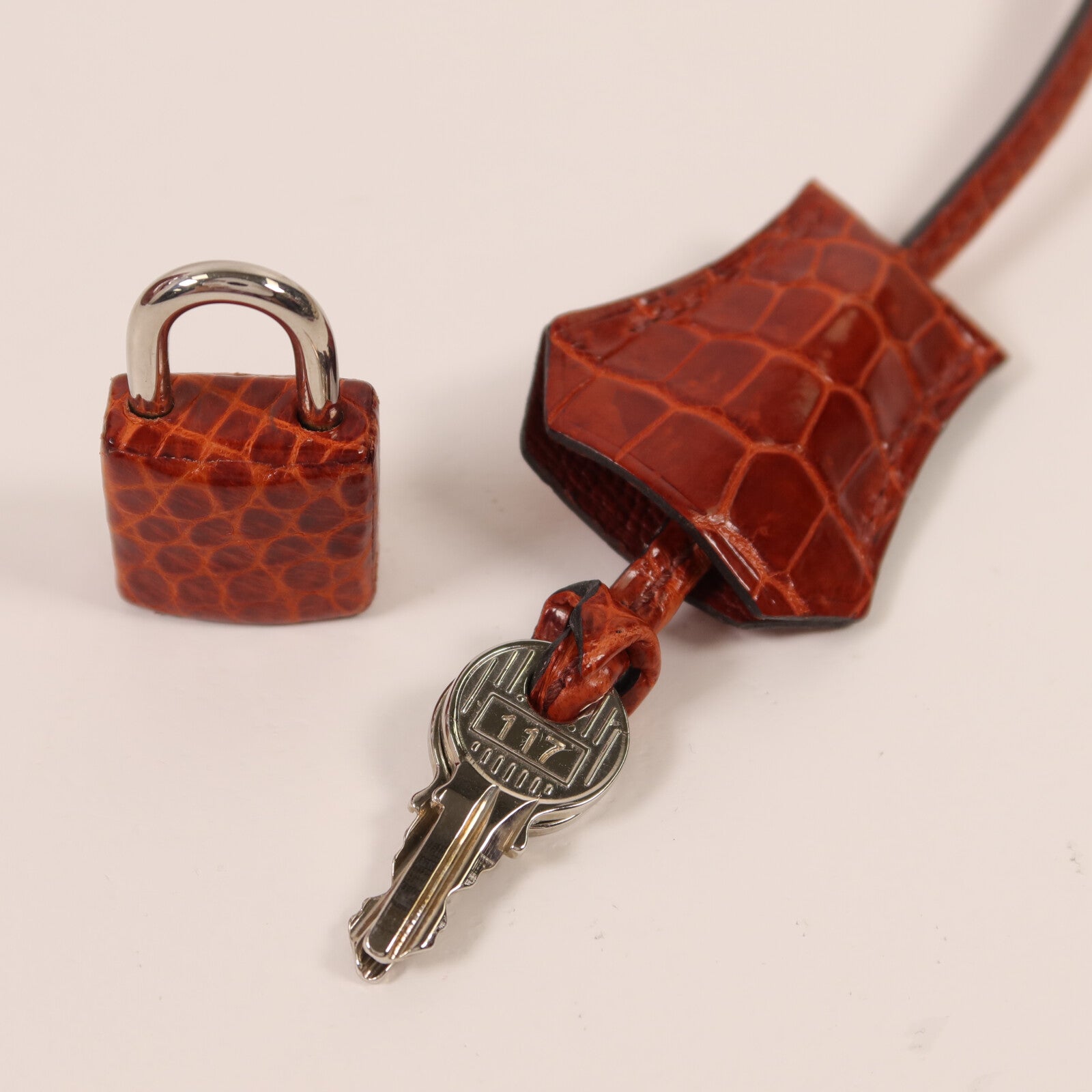 HERMES 鱷魚皮革Birkin 30手挽袋Rough H