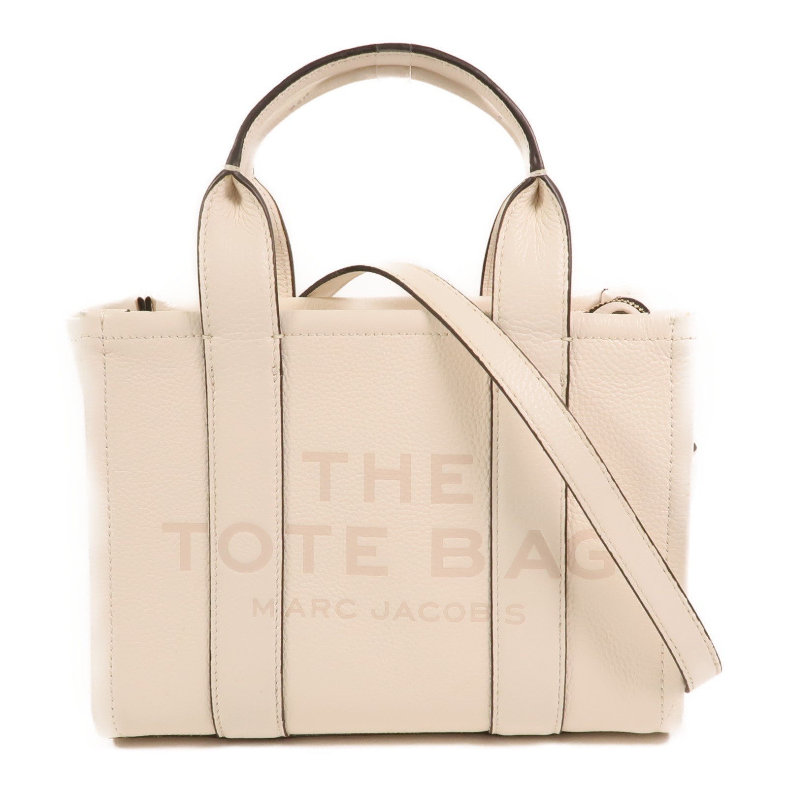 MARC JACOBS 牛皮皮革The Tote Bag金扣手挽肩背兩用袋
