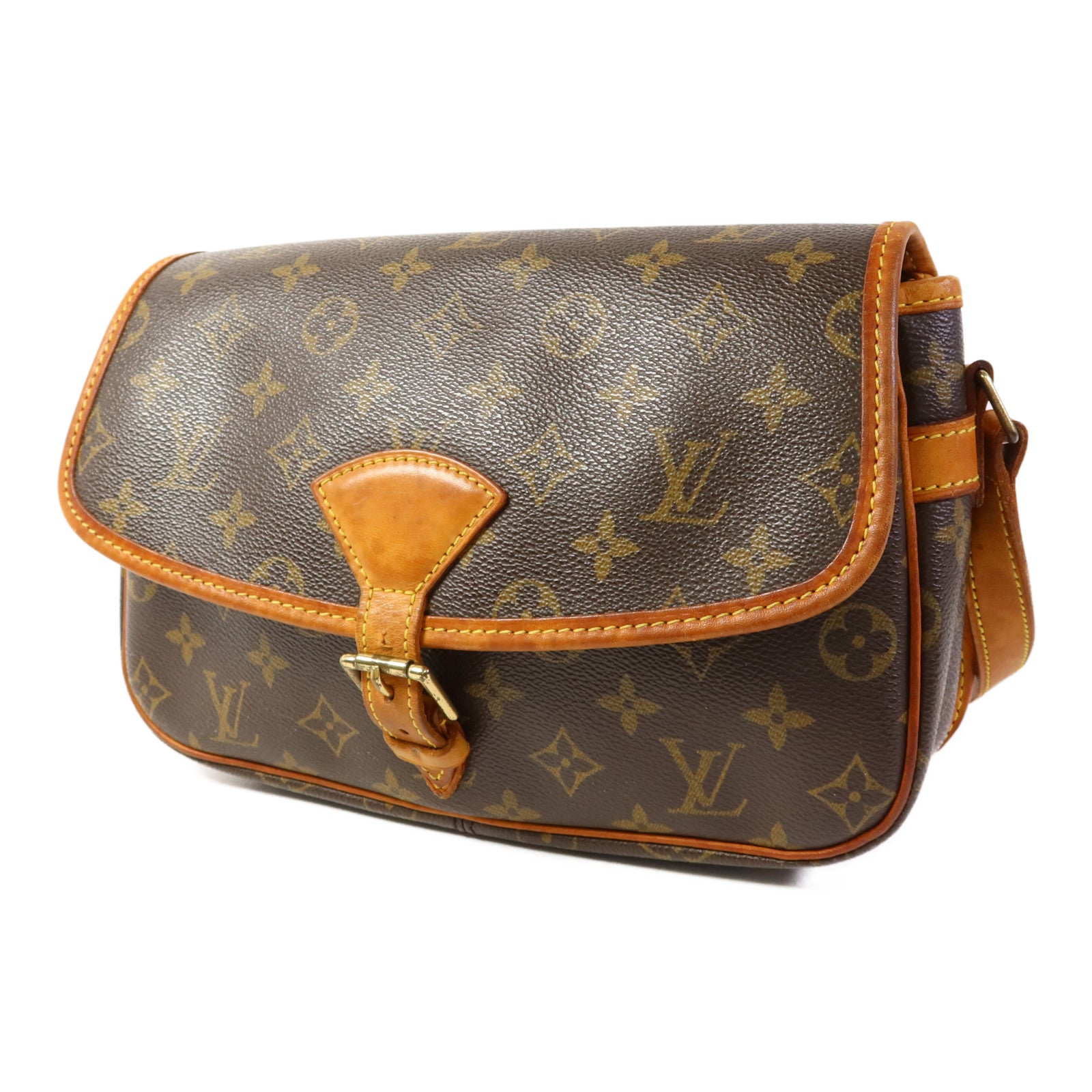 LOUIS VUITTON Monogram Sologne金扣肩背袋