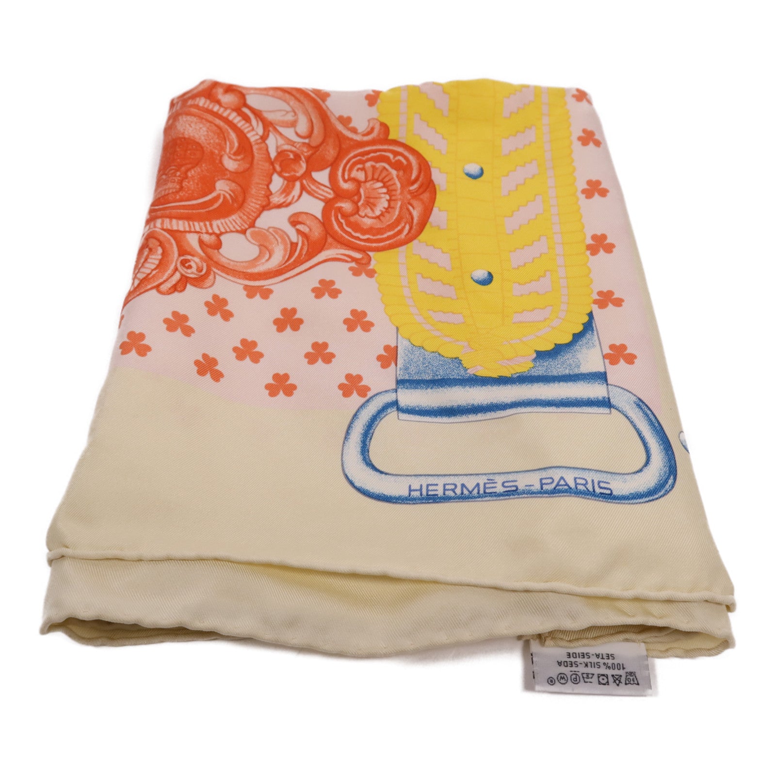 HERMES 絲質Scarf 90X90絲巾