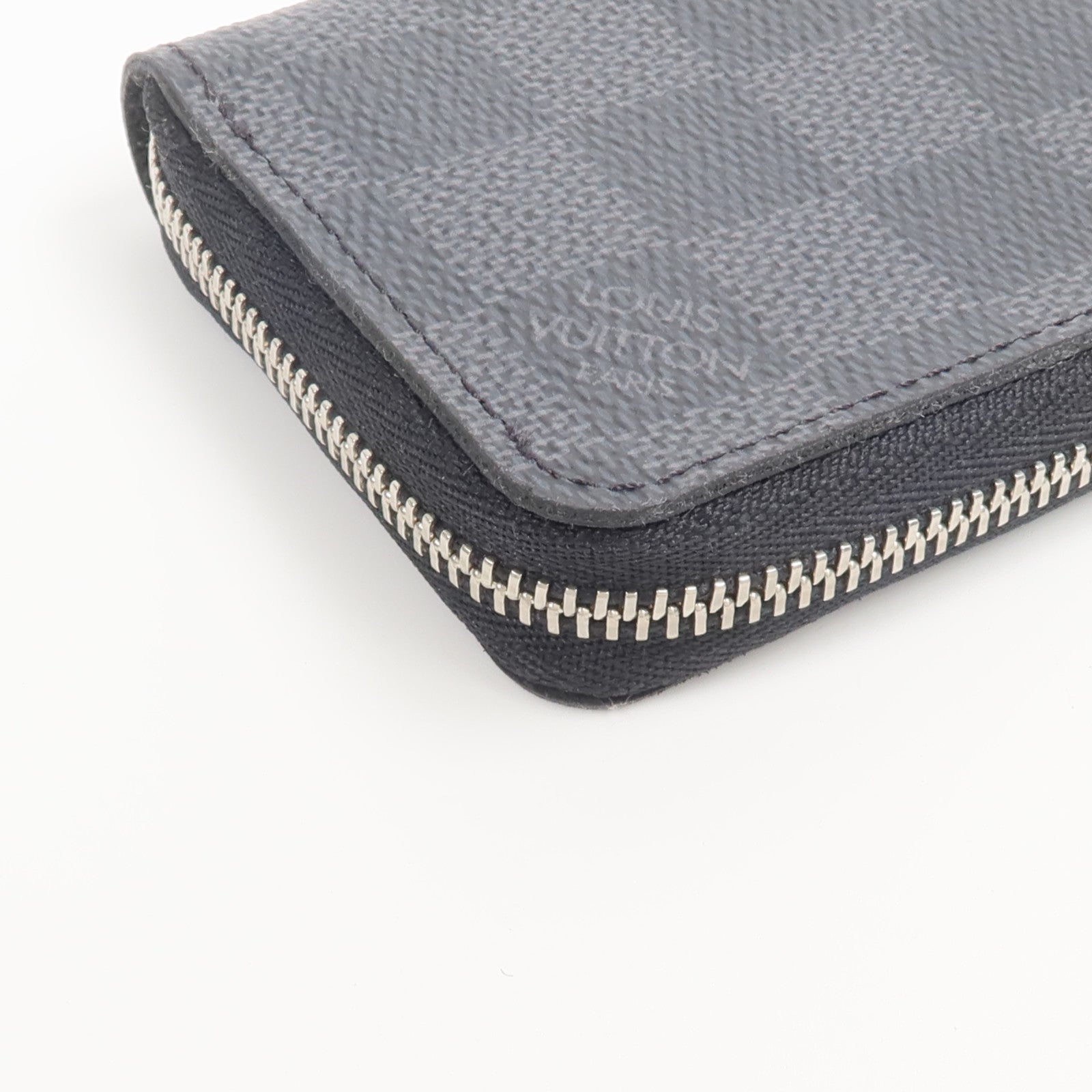 LOUIS VUITTON Damier Graphite Zippy Coin Purse零錢包