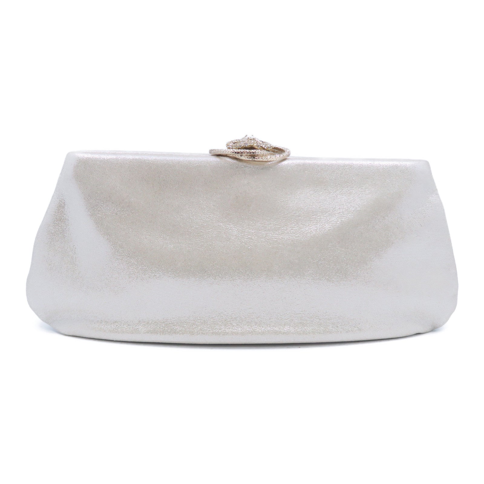 CHANEL 【激減優惠】牛皮皮革Clutch Bag金扣手拿包金色