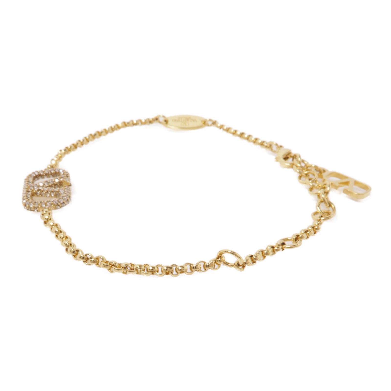 Valentino 金屬Bracelet手鏈金色