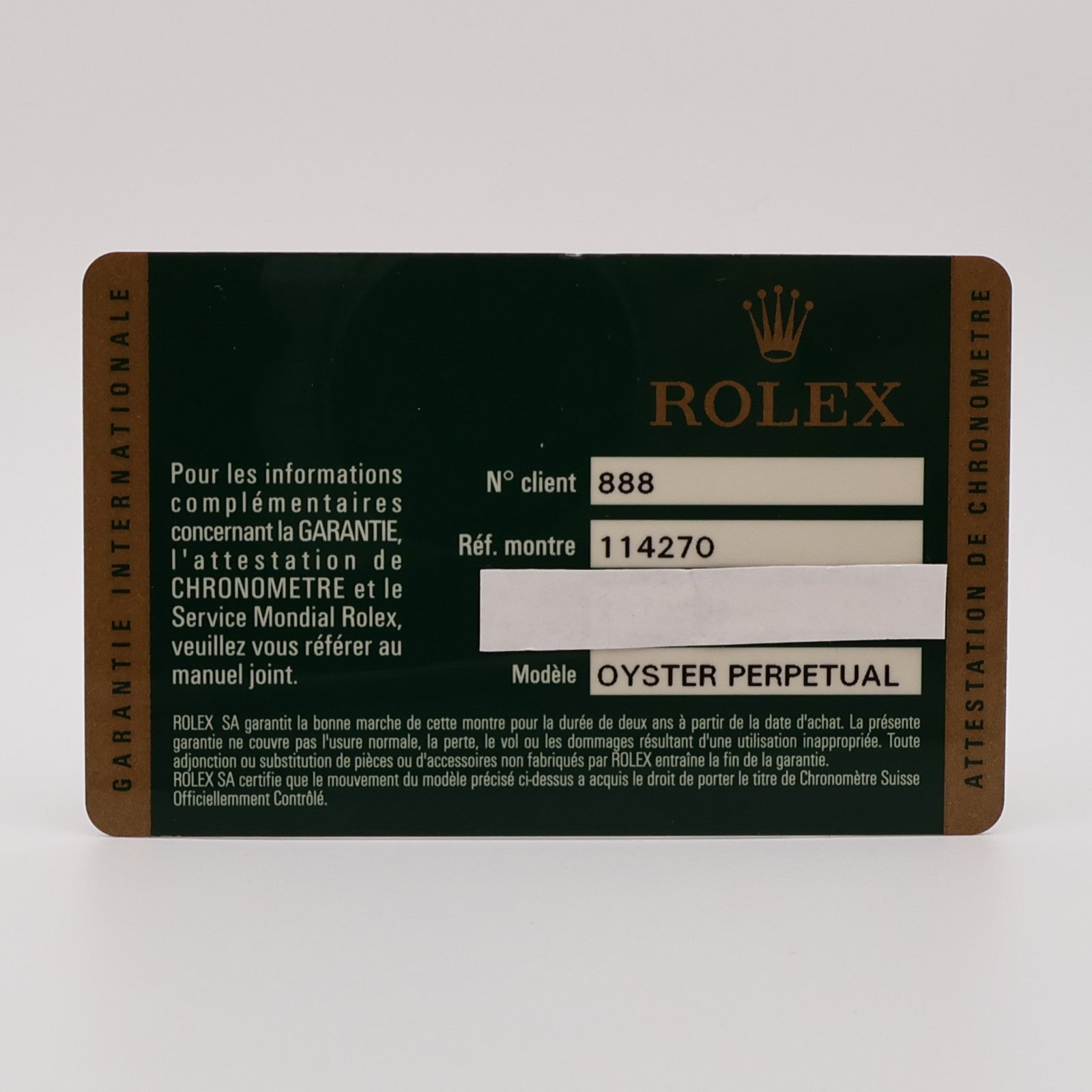ROLEX Explorer I 114270