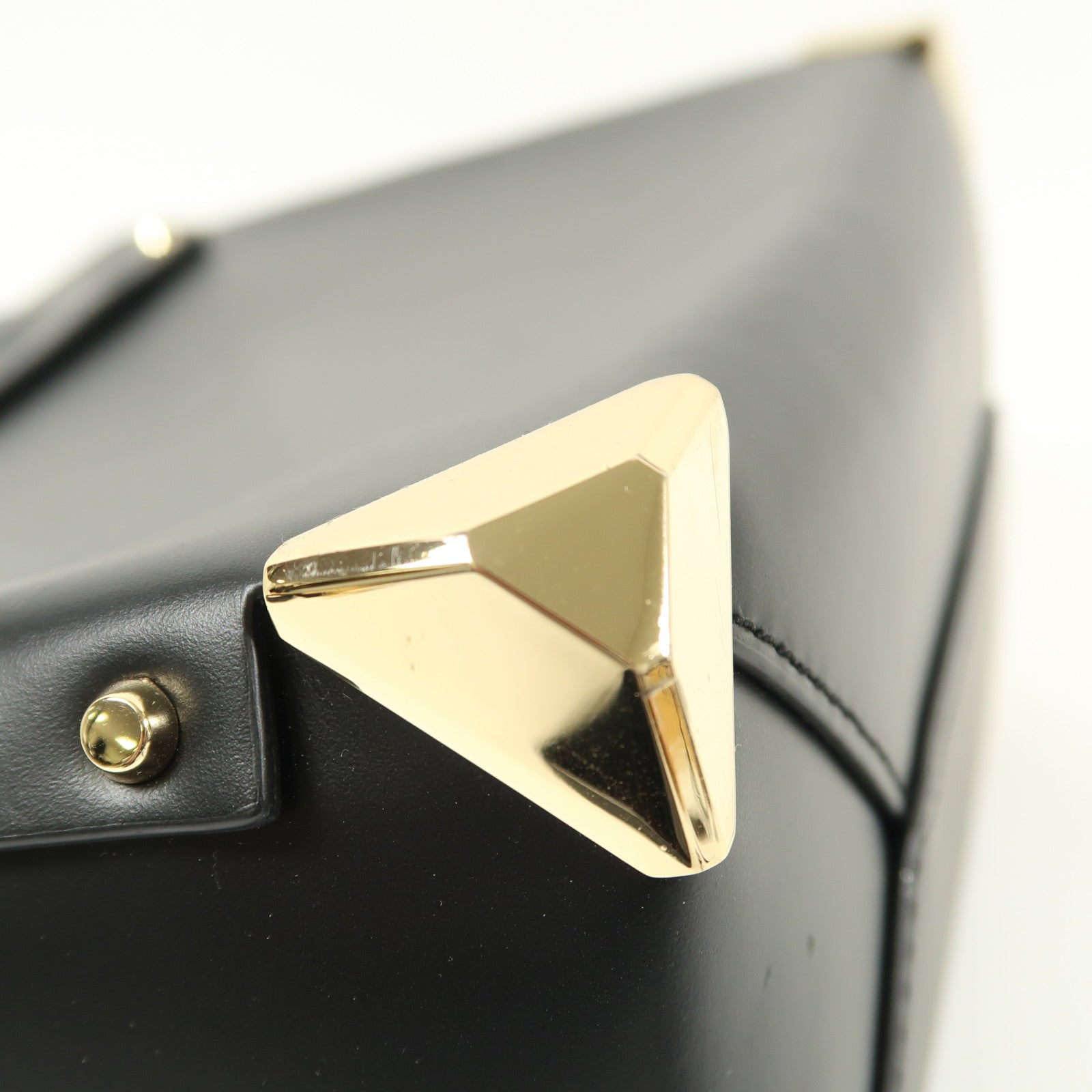 Michael Kors 牛皮皮革Hand Bag金扣手挽肩背兩用袋