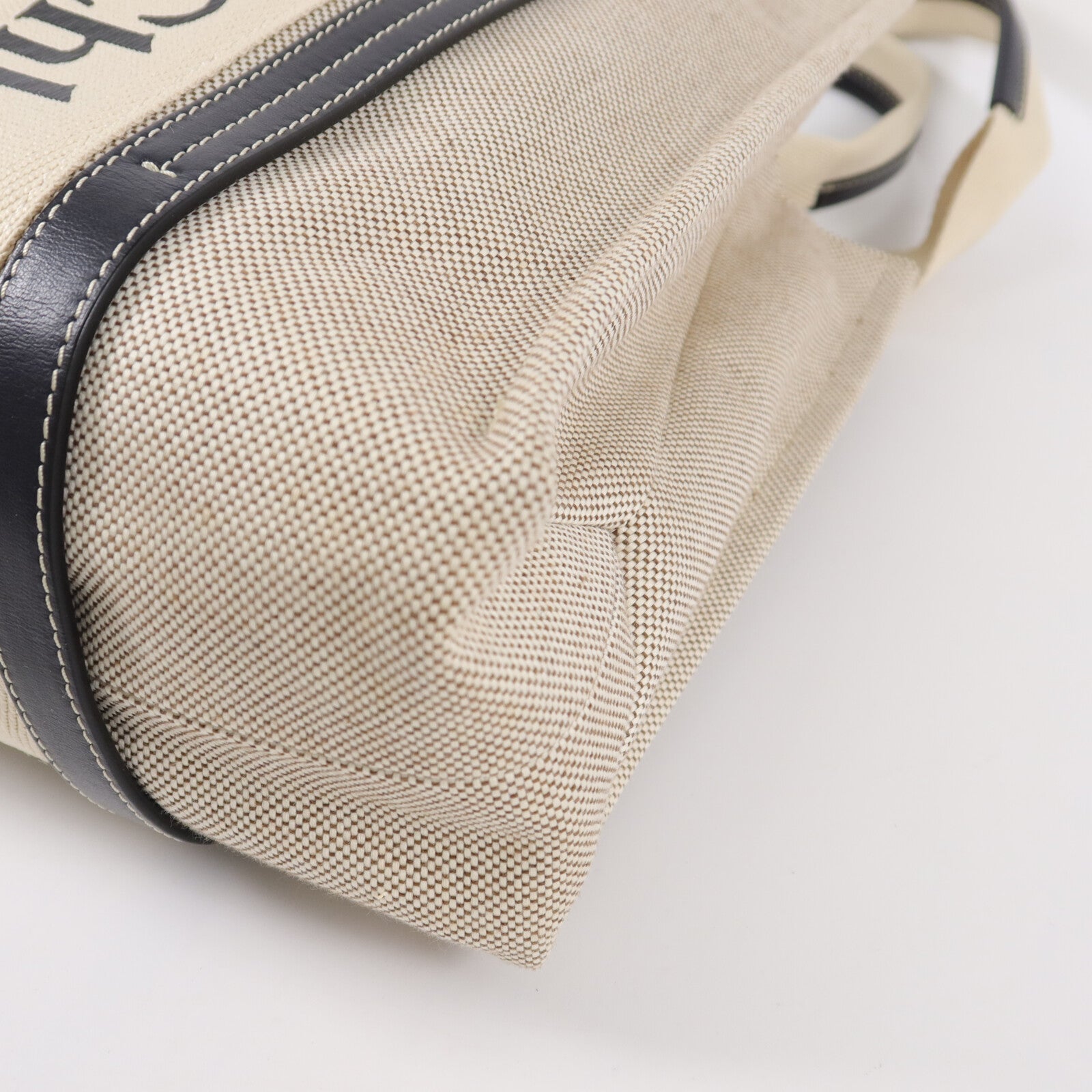 Chloe 帆布Woody Tote Medium肩背袋