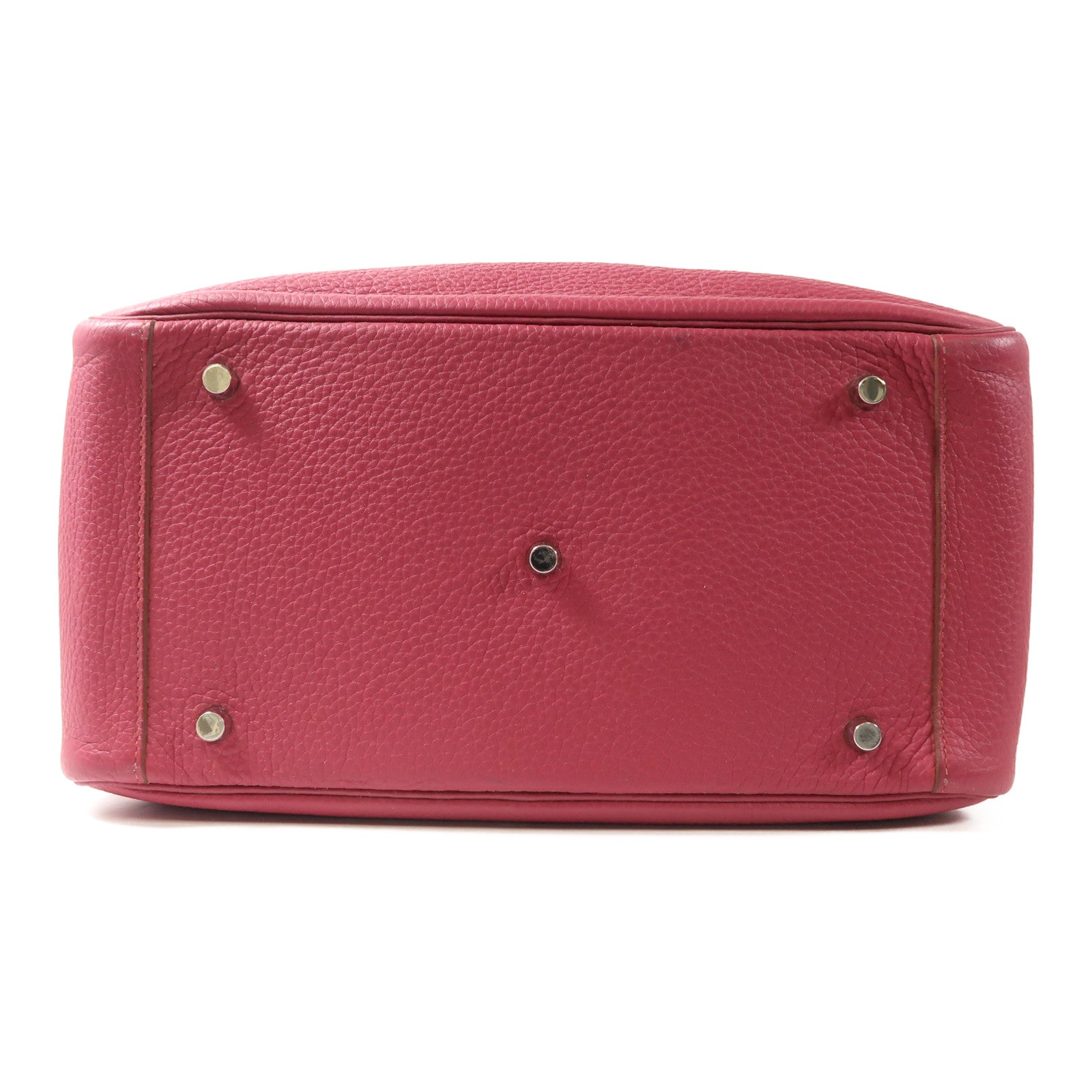 HERMES PHW Lindy 34 2Way Shoulder Hand Bag Clemence Leather Rough H