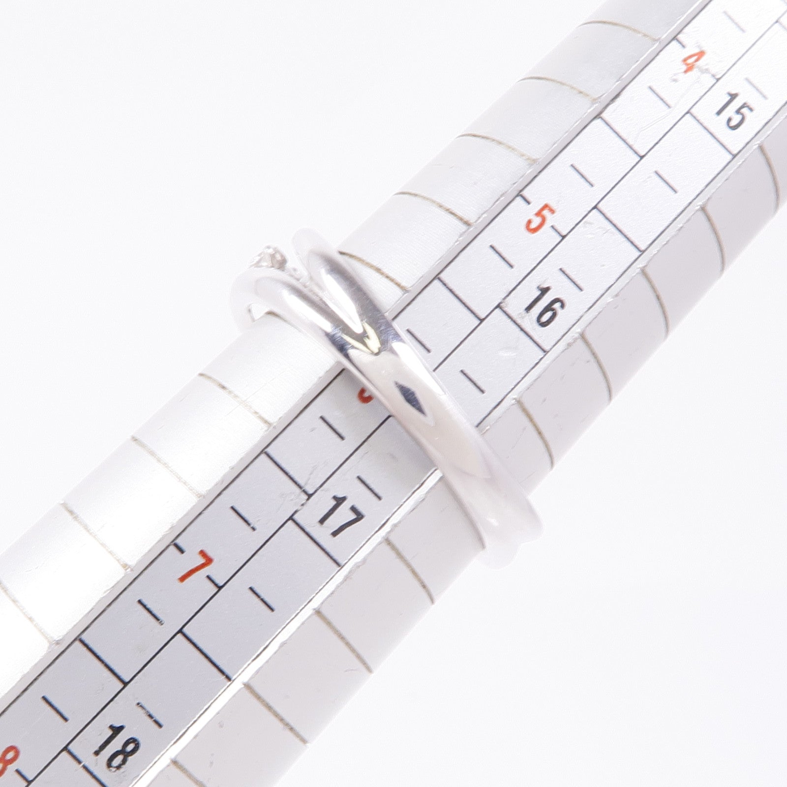 JEWELRY PT900鉑金Diamond Ring鑽石戒指US#6.5