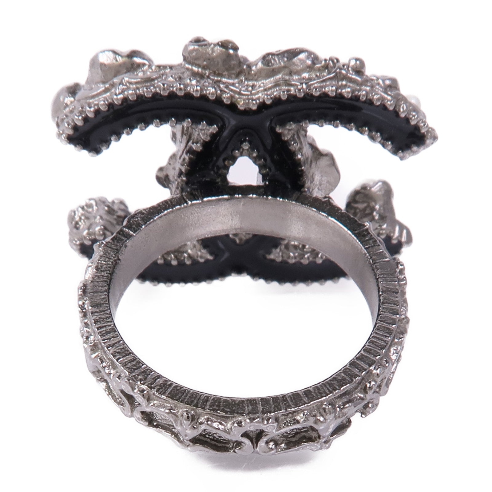 CHANEL 金屬Ring戒指US#7