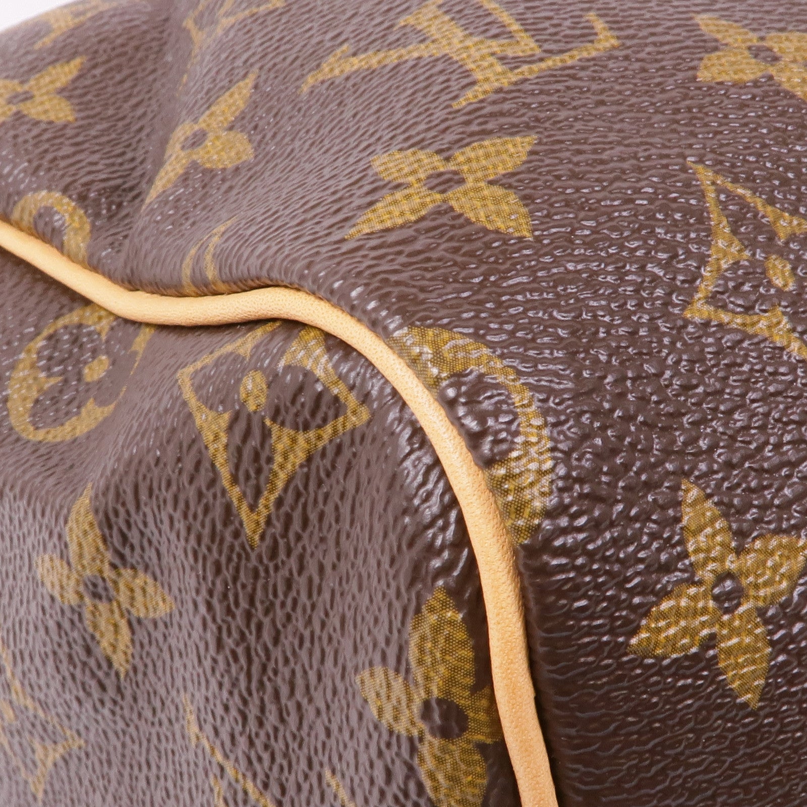 LOUIS VUITTON Monogram Speedy 30金扣手挽袋