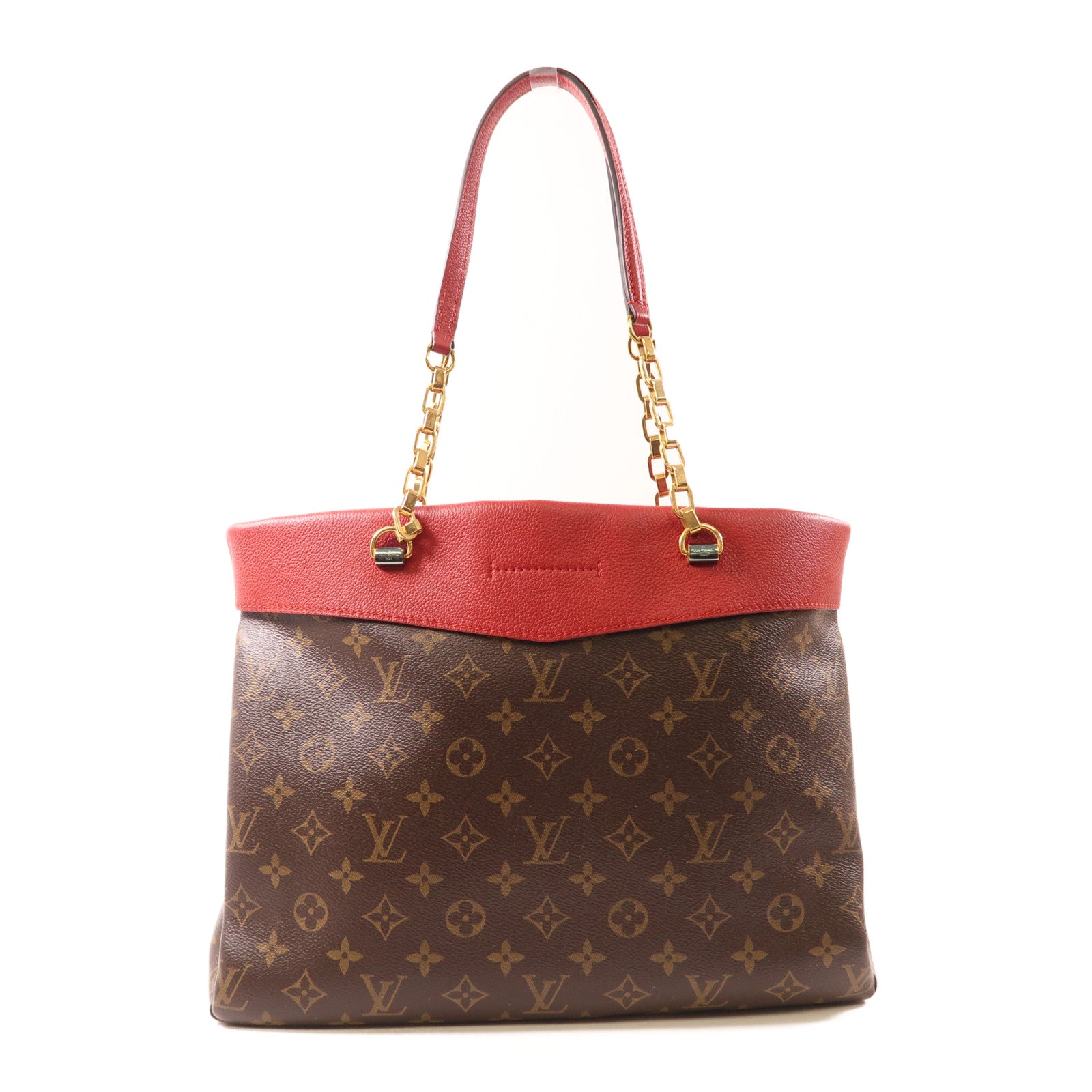 LOUIS VUITTON Monogram Pallas Shopper金扣肩背袋