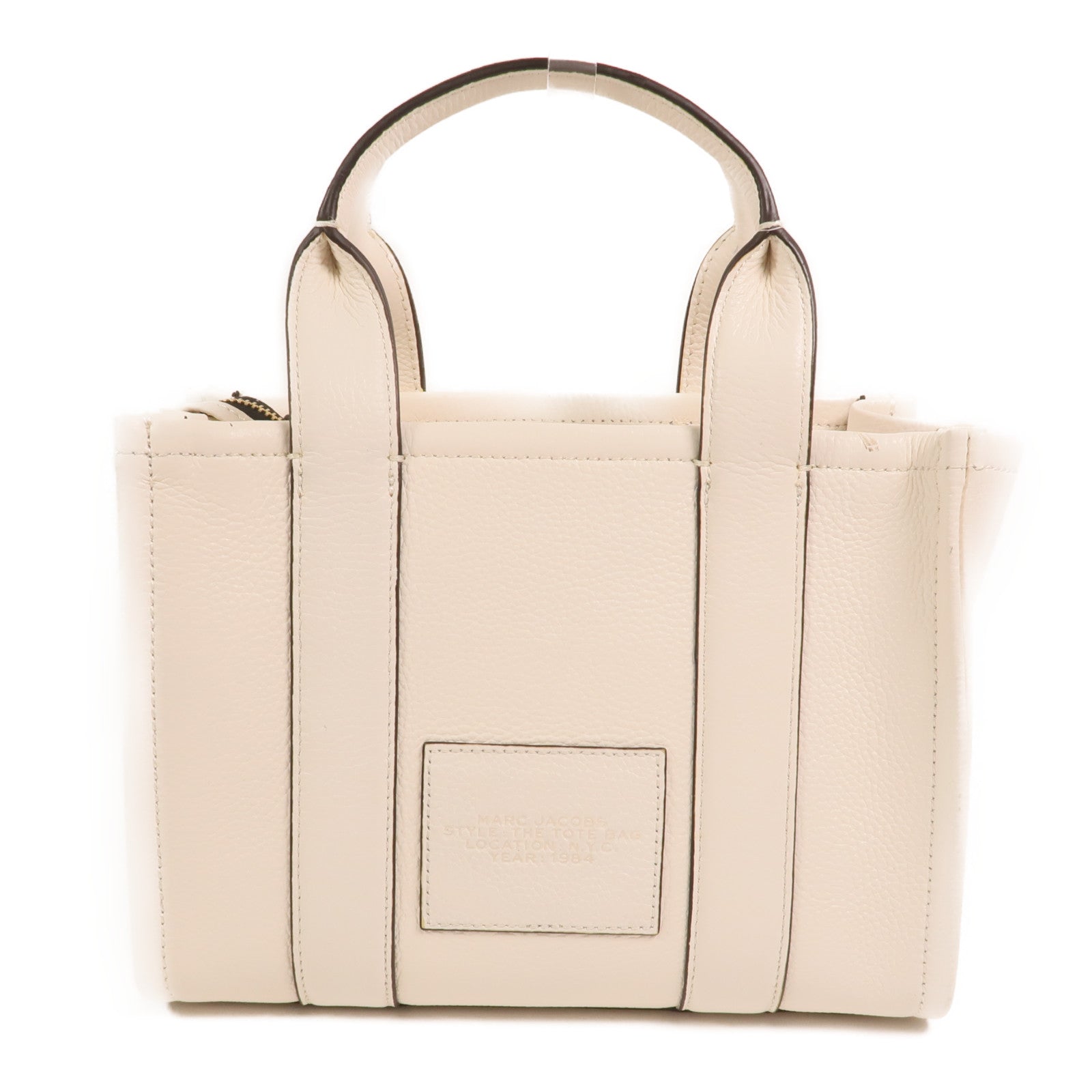 MARC JACOBS 牛皮皮革The Tote Bag金扣手挽肩背兩用袋