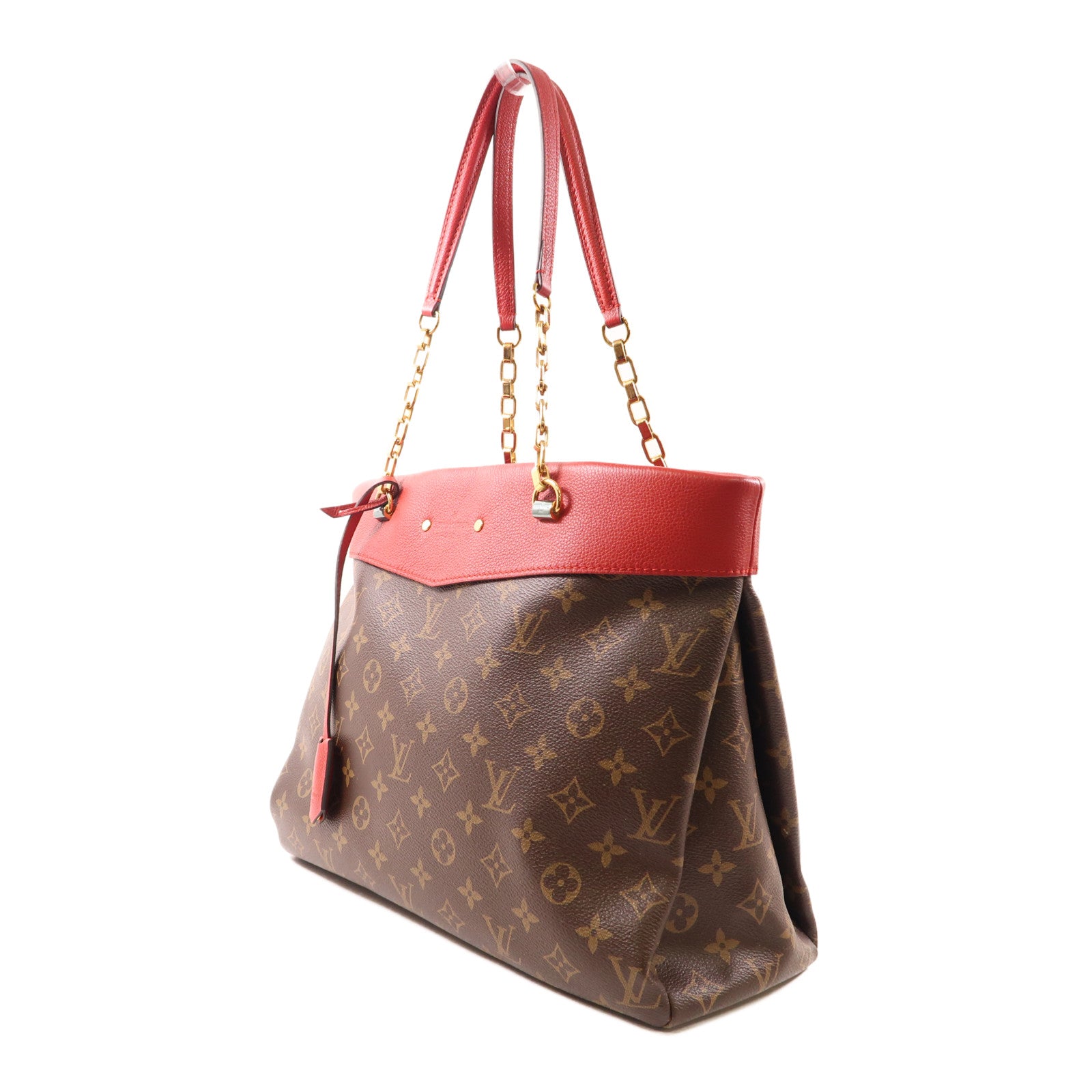 LOUIS VUITTON Monogram Pallas Shopper金扣肩背袋