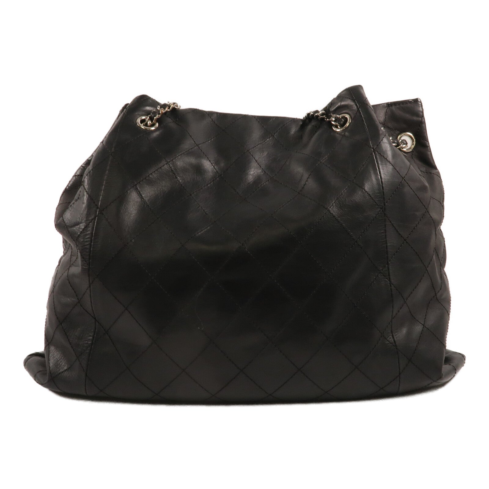 CHANEL 牛皮皮革Shoulder Bag鏈帶肩背袋