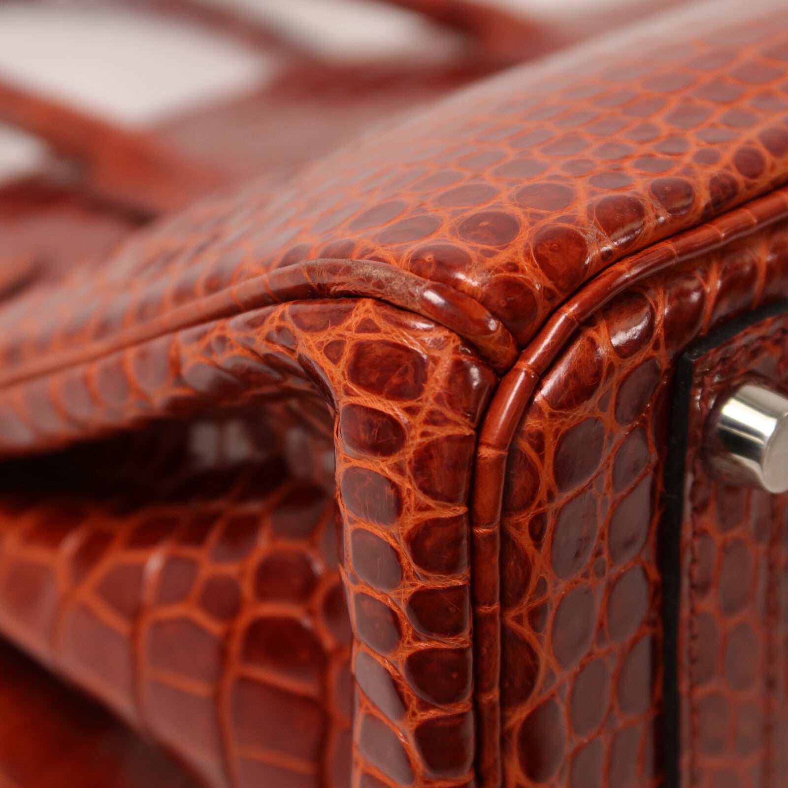 HERMES 鱷魚皮革Birkin 30手挽袋Rough H