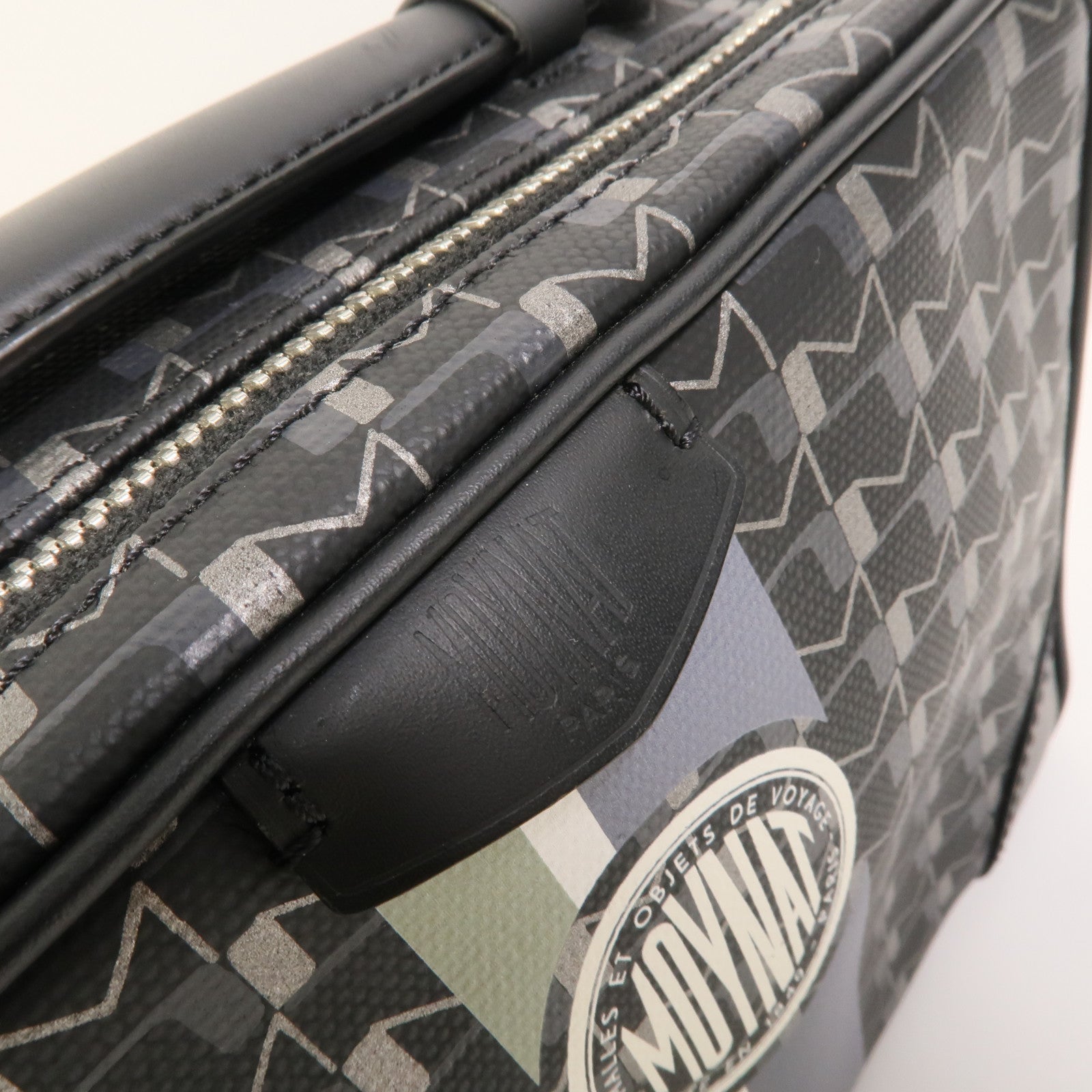 Moynat 塗層帆布Camera Bag手挽肩背兩用袋