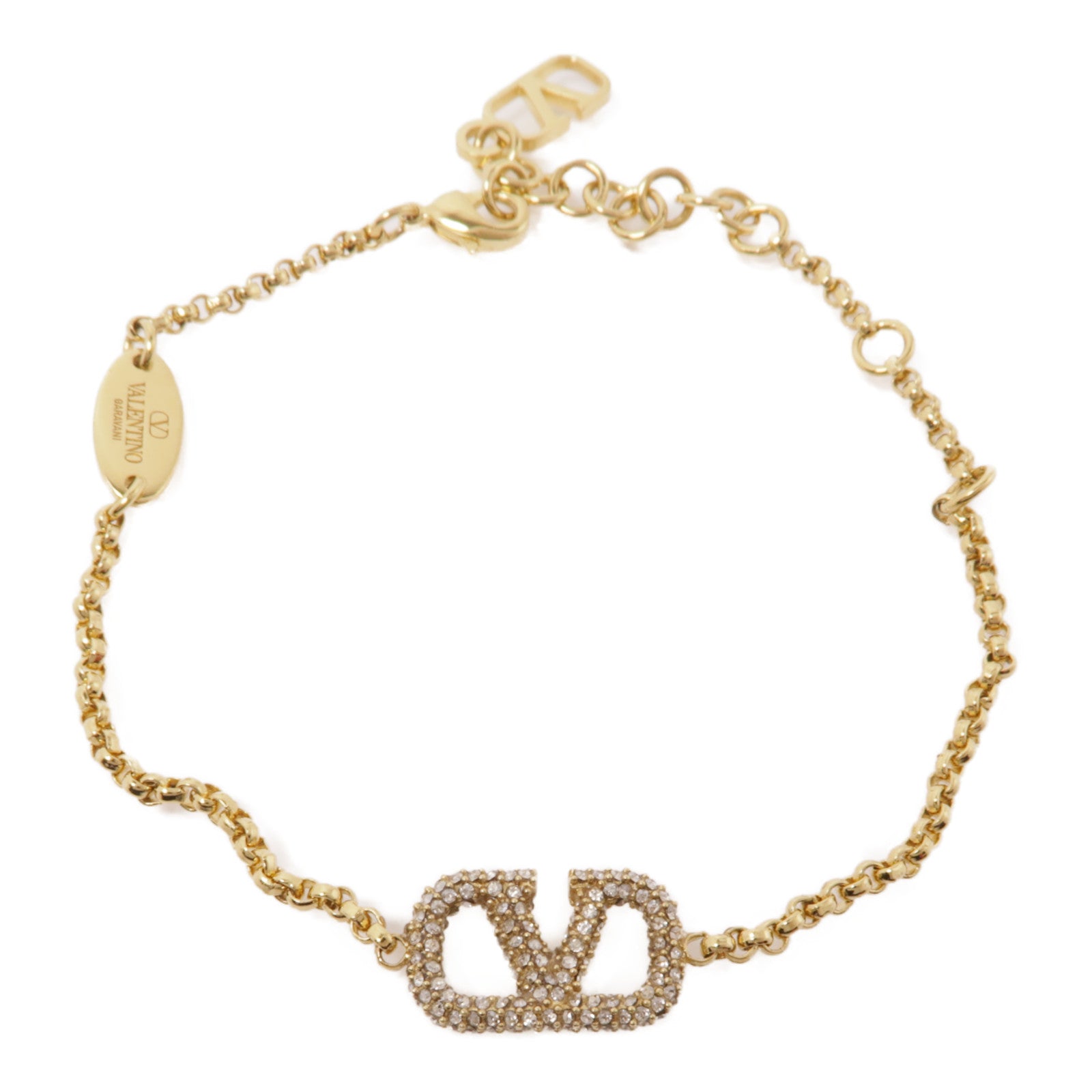 Valentino 金屬Bracelet手鏈金色
