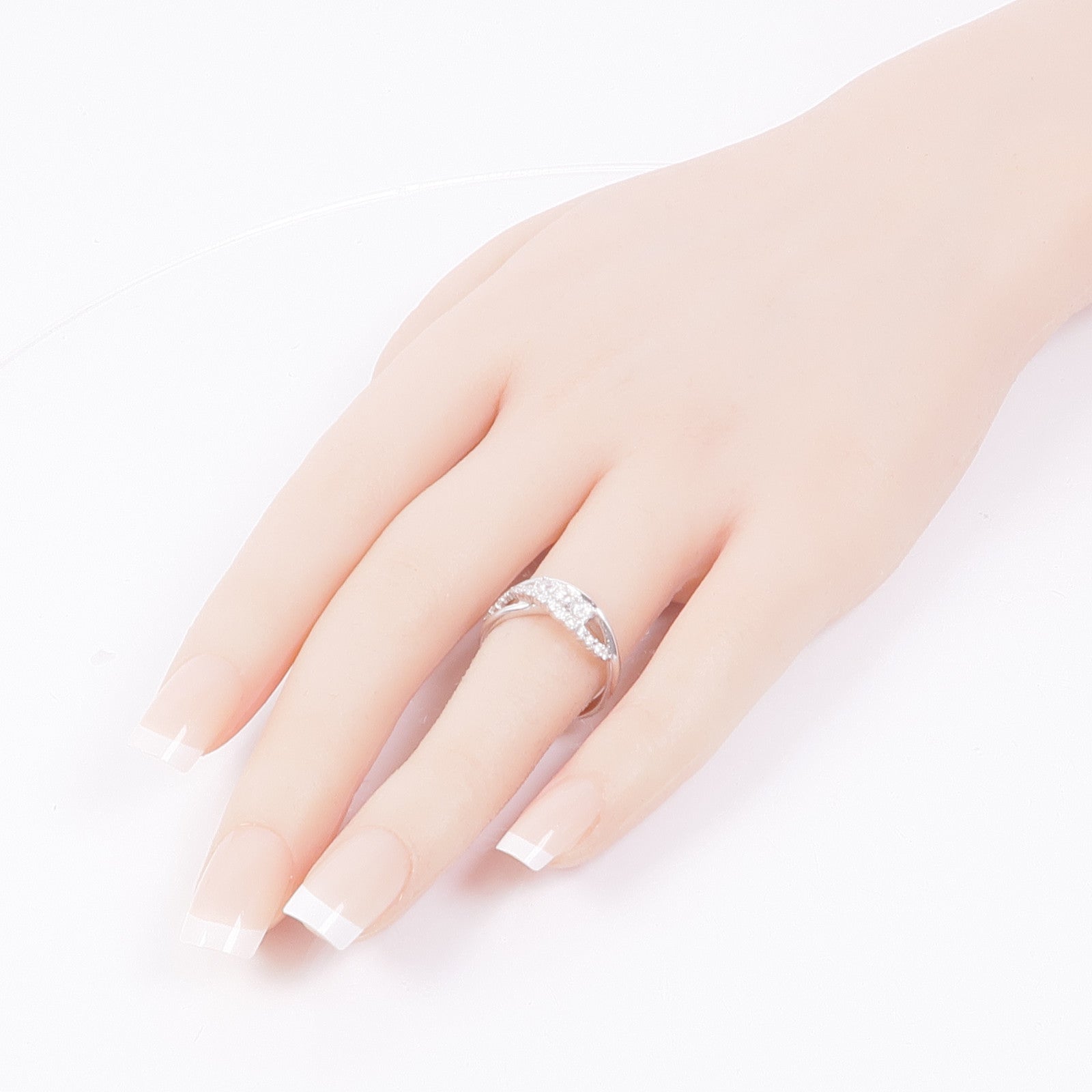 JEWELRY PT900鉑金Diamond Ring鑽石戒指US#6.5