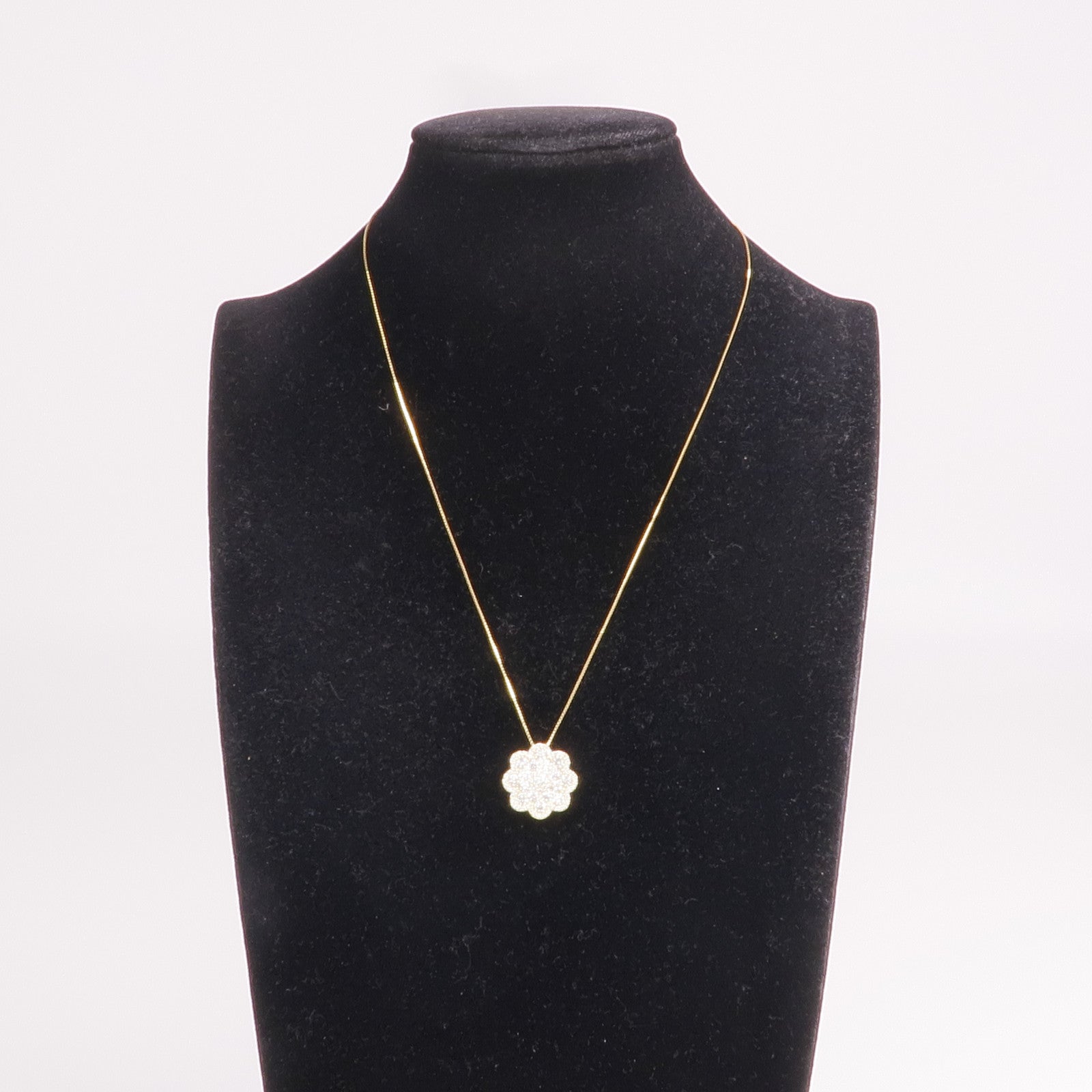 JEWELRY 18K黃金Diamond Necklace鑽石項鍊