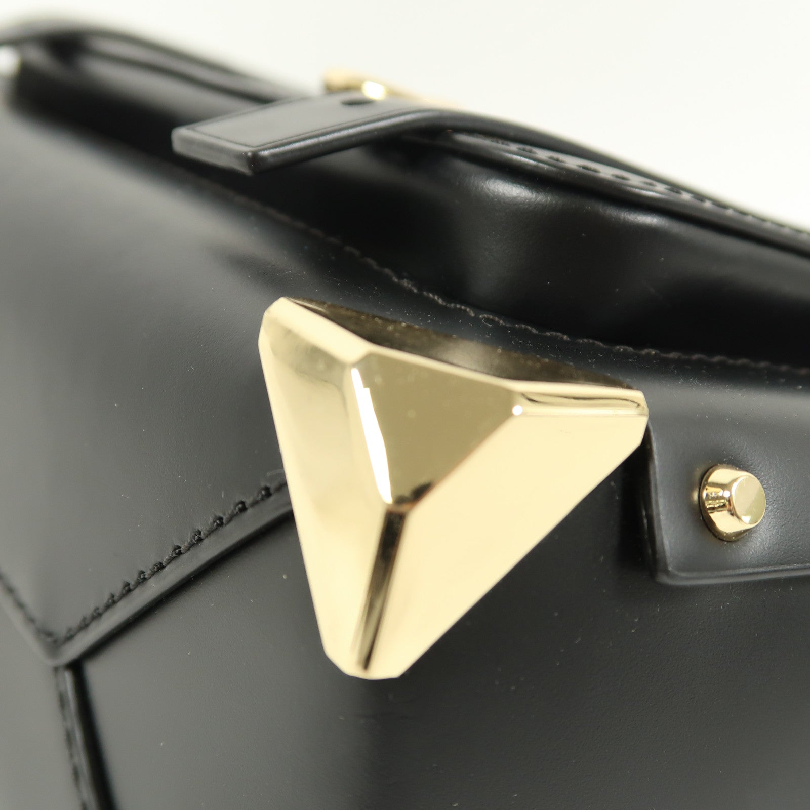 Michael Kors 牛皮皮革Hand Bag金扣手挽肩背兩用袋