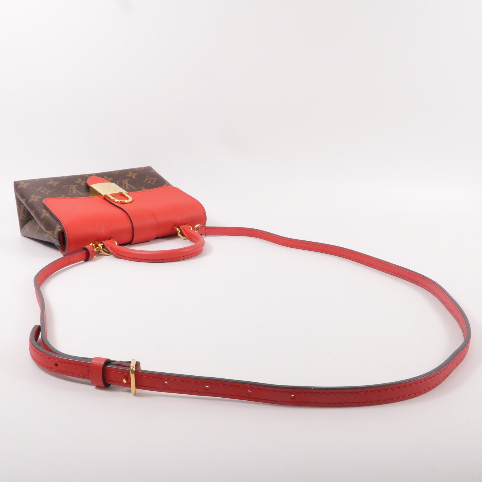 LOUIS VUITTON Monogram Locky BB手挽肩背兩用袋