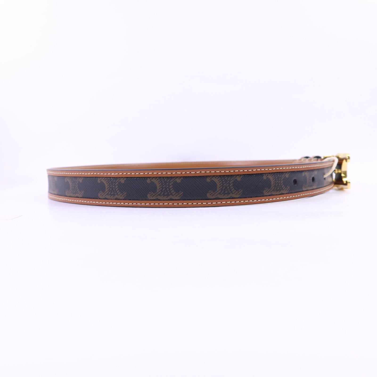 CELINE PVC Belt 85cm金扣皮帶