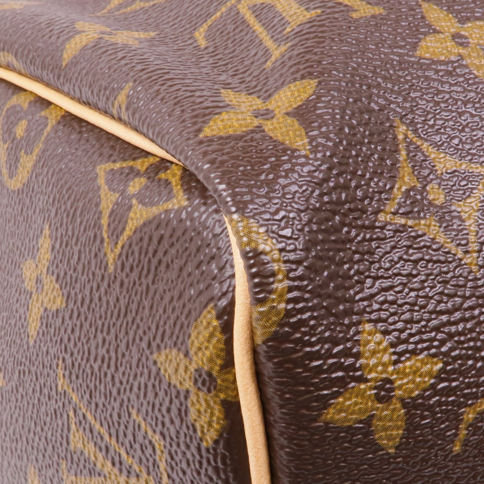 LOUIS VUITTON Monogram Speedy 30金扣手挽袋