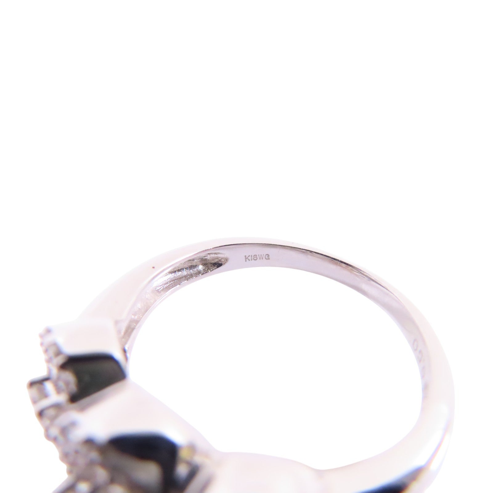 JEWELRY 【激減優惠】18K白/鑽石Diamond Ring戒指US#5.75