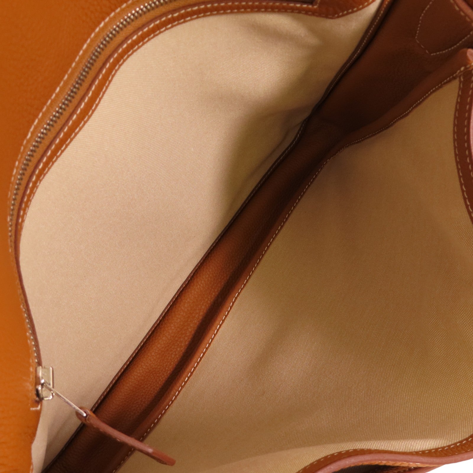 HERMES Togo皮革Steve Light Messenger銀扣肩背袋