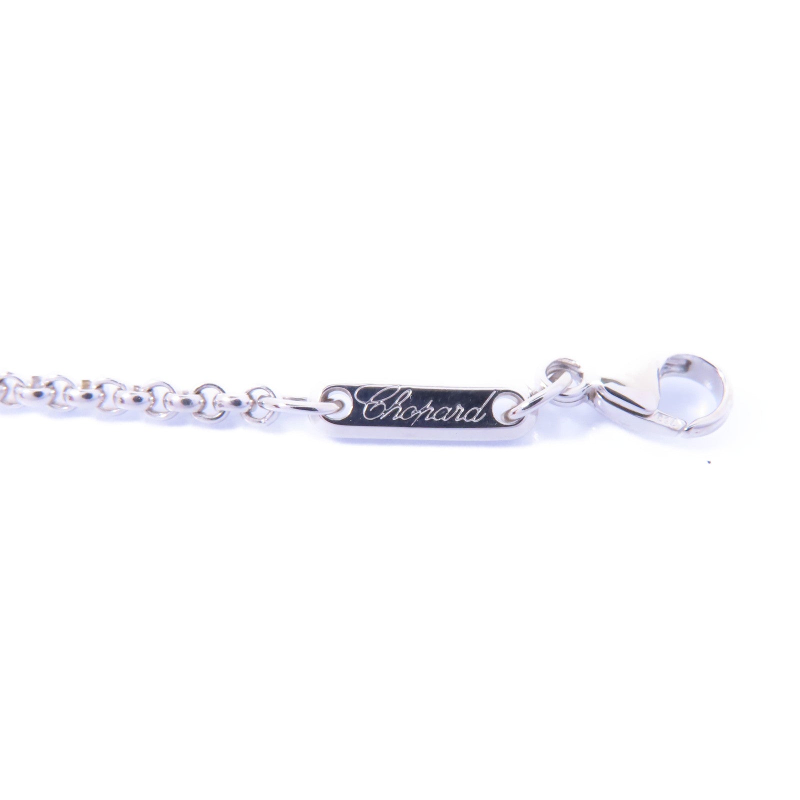 Chopard 18K白金/鑽石Happy Spirit Diamond Necklace項鏈