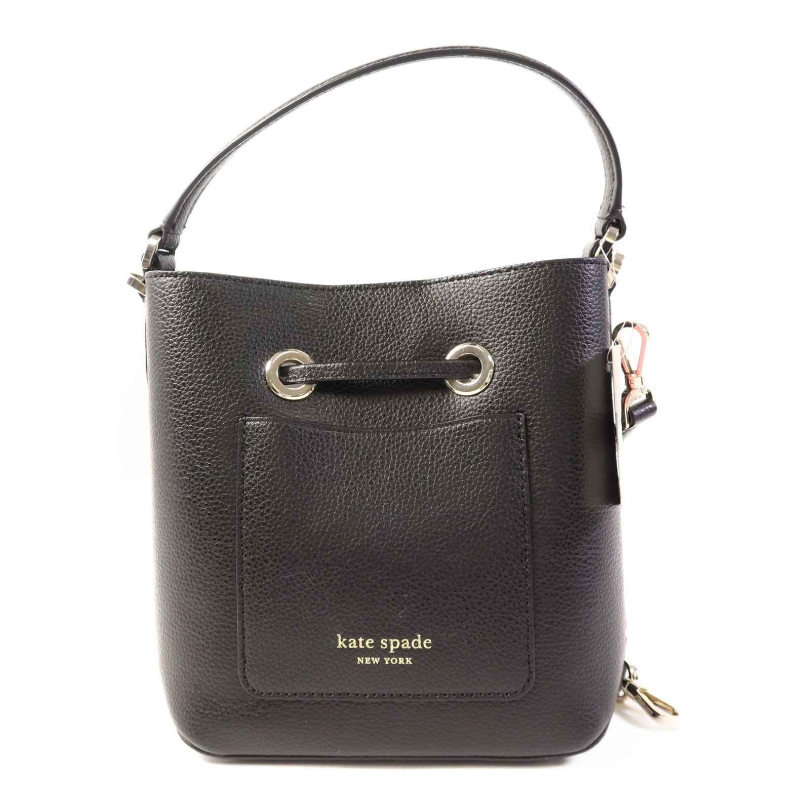Kate Spade 絨布/漆皮皮革/皮革/蛇皮皮革Small Bucket Bag手挽肩背兩用袋