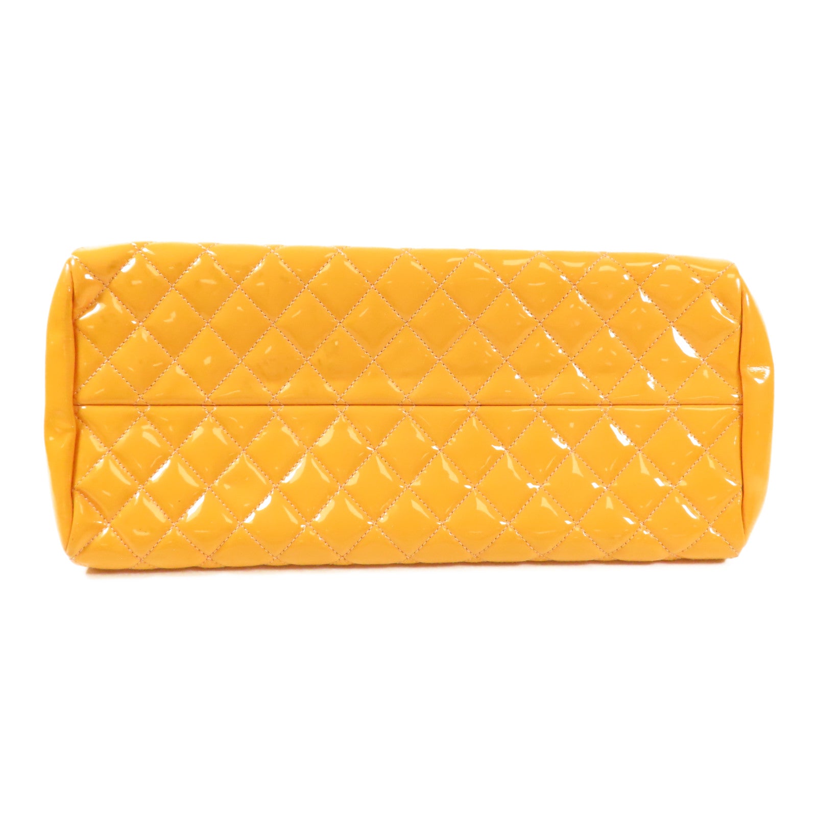 CHANEL 漆皮皮革Shoulder Bag銀扣鏈帶肩背袋