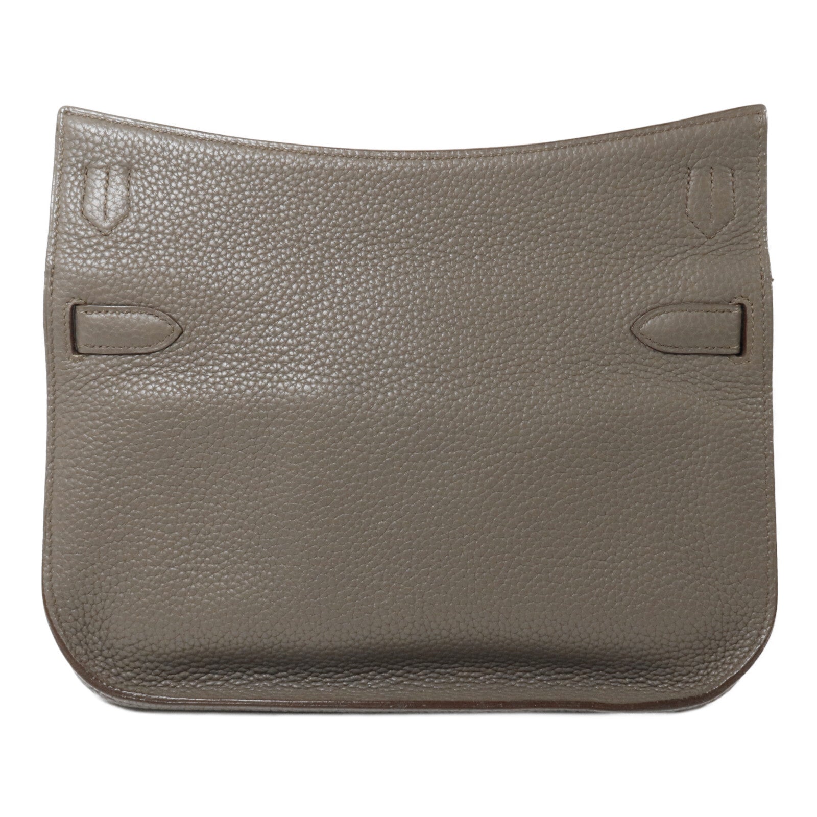 HERMES Togo皮革Jypsiere 28肩背袋Etain