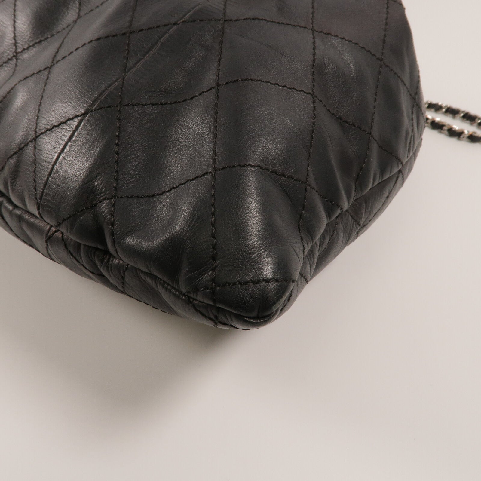 CHANEL 牛皮皮革Shoulder Bag鏈帶肩背袋