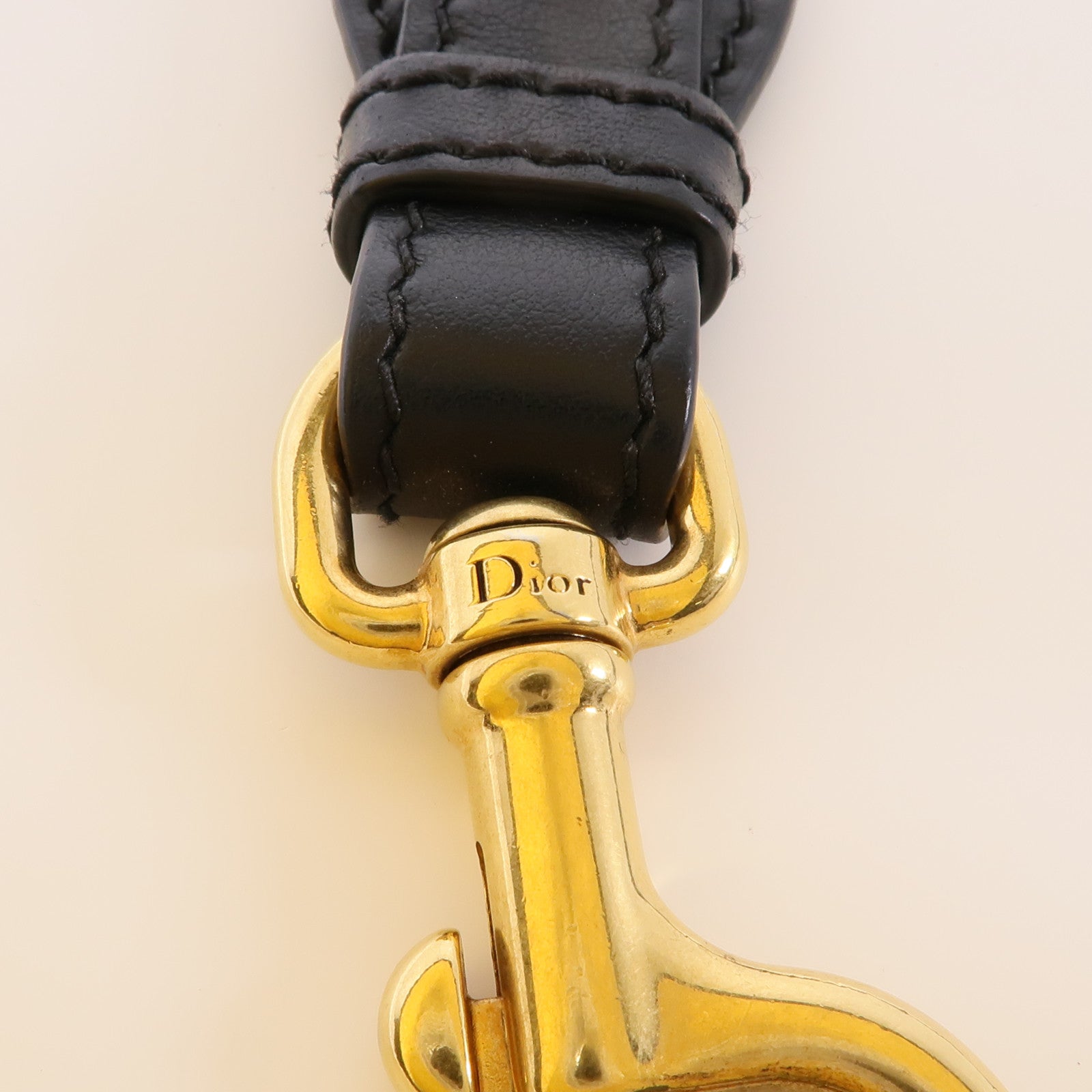 Dior 【激減優惠】帆布Shoulder Strap金扣肩帶藍色