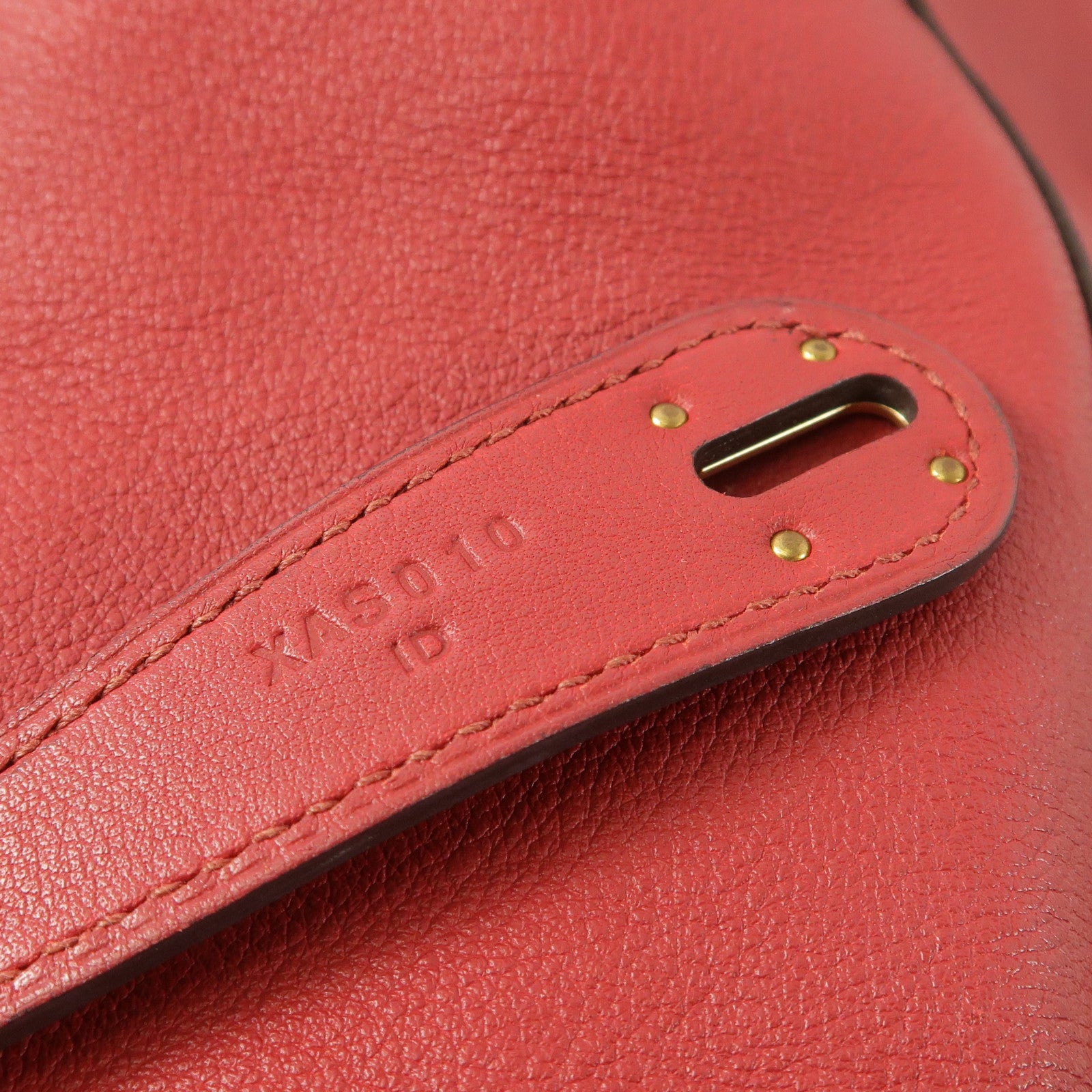 HERMES 皮革Lindy 30手挽肩背兩用袋Rouge Grenat