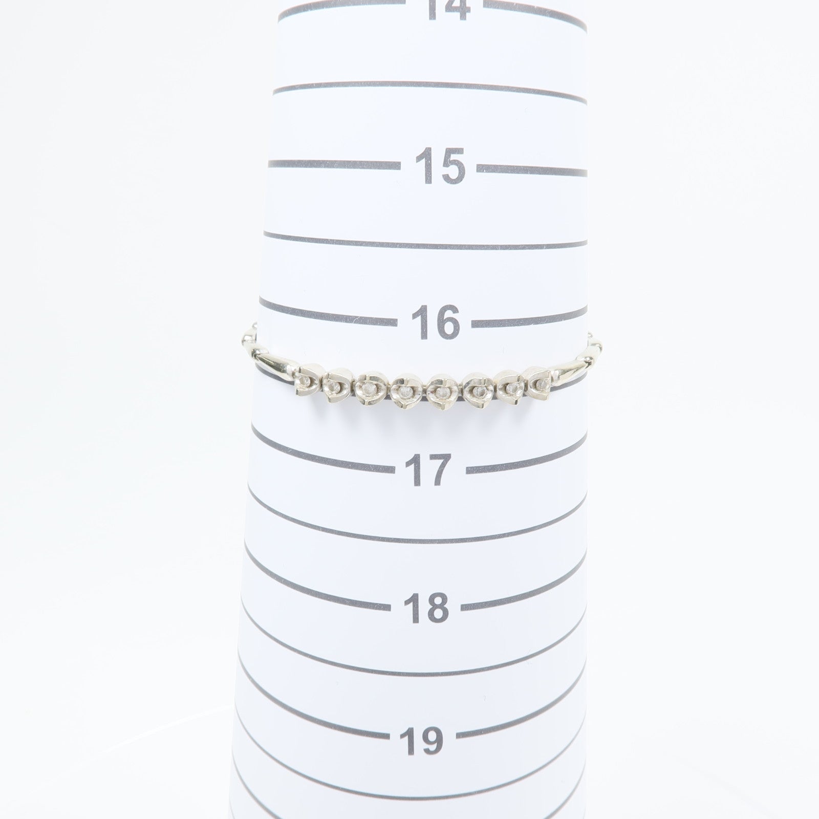 JEWELRY 18K白金Diamond Bracelet鑽石手鏈