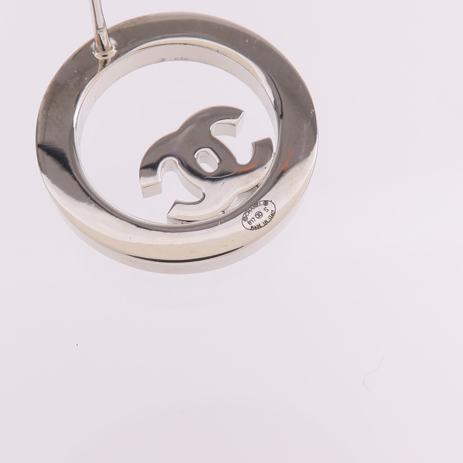 CHANEL 【激減優惠】金屬Earrings銀扣耳環