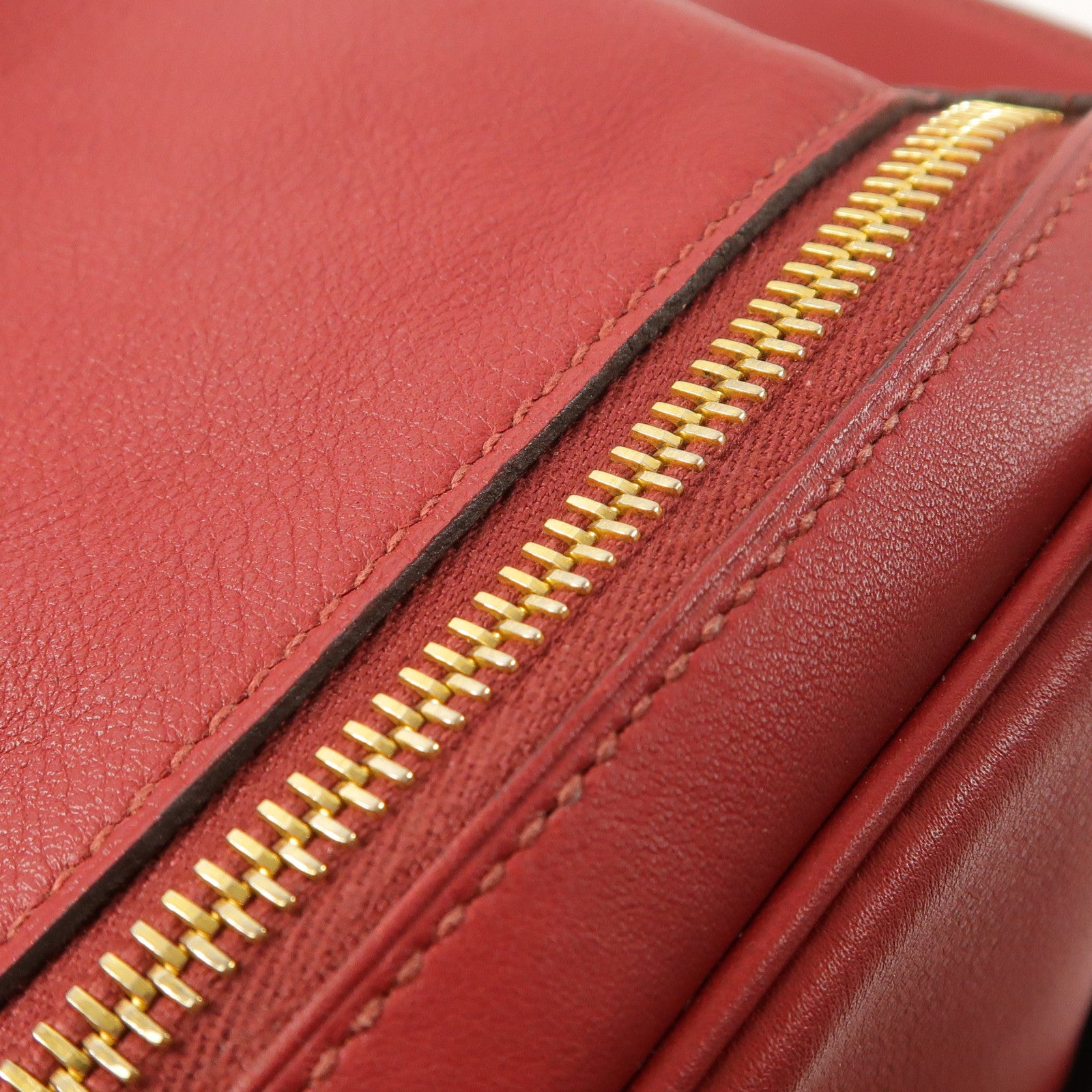 HERMES 皮革Lindy 30手挽肩背兩用袋Rouge Grenat