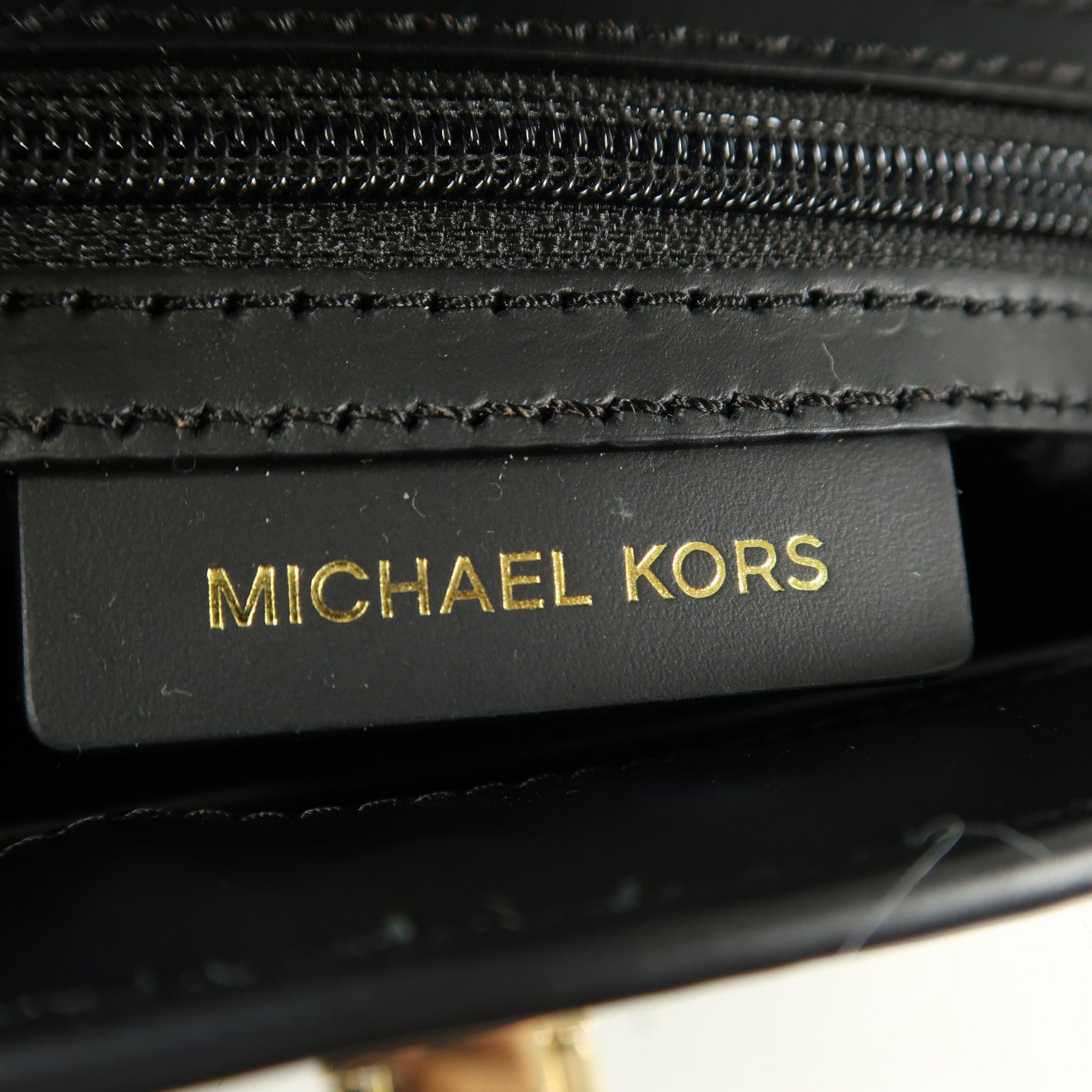 Michael Kors 牛皮皮革Hand Bag金扣手挽肩背兩用袋