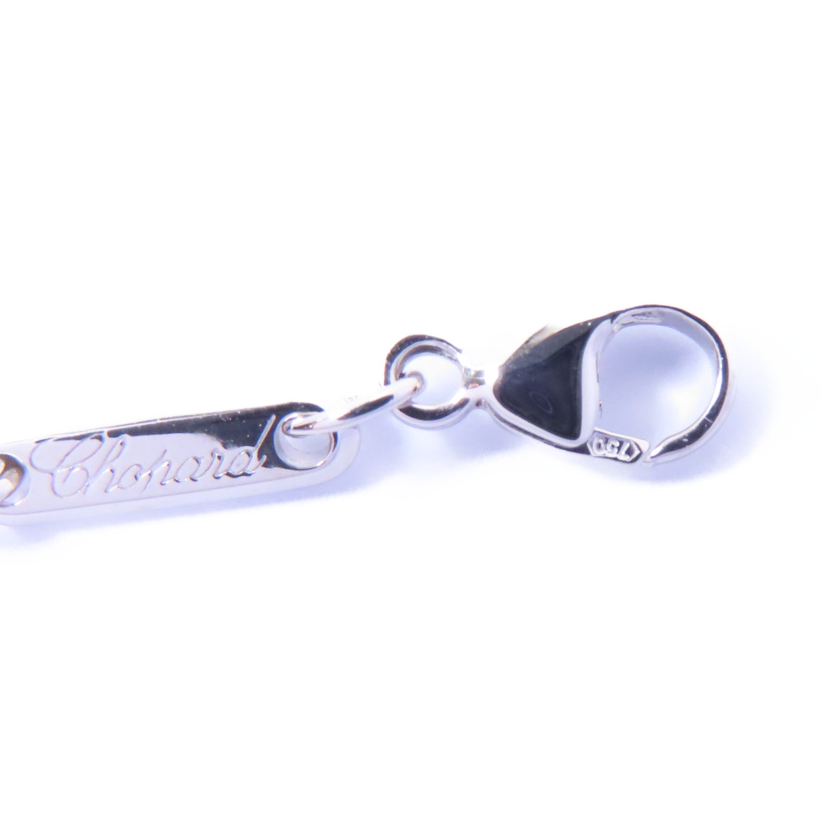 Chopard 18K白金/鑽石Happy Spirit Diamond Necklace項鏈