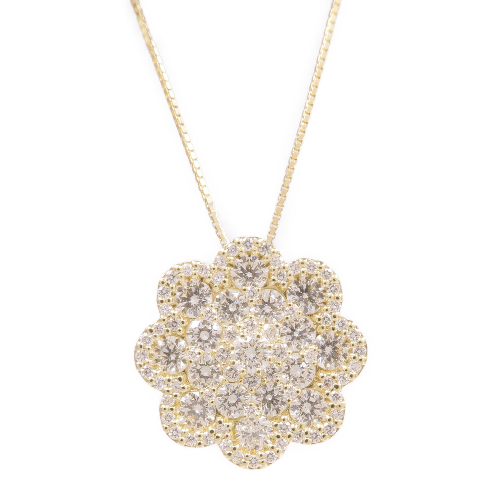 JEWELRY 18K黃金Diamond Necklace鑽石項鍊