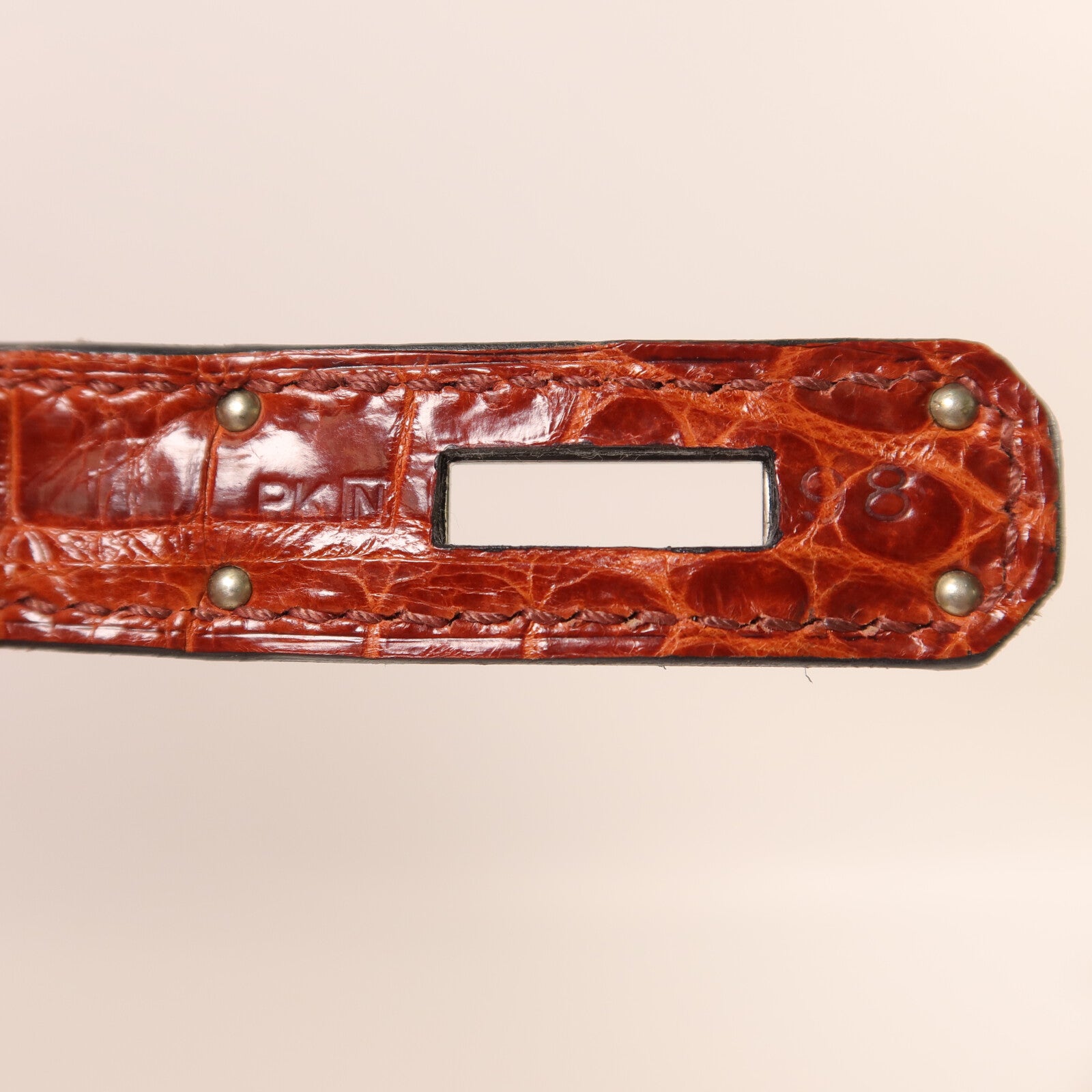 HERMES 鱷魚皮革Birkin 30手挽袋Rough H